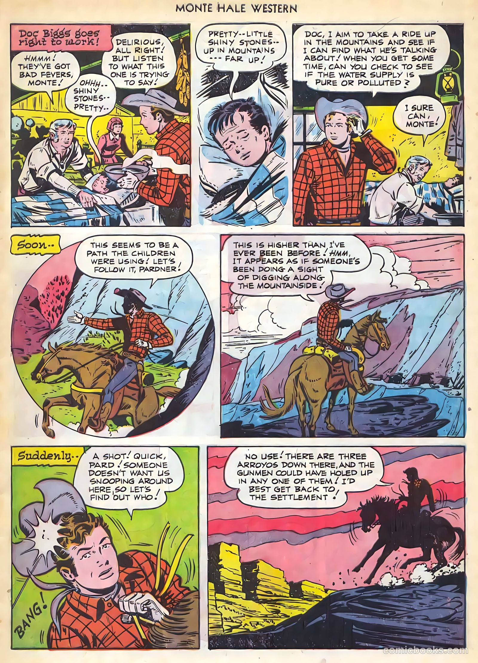 Monte Hale Western #74 (1952) — page 4 of 33