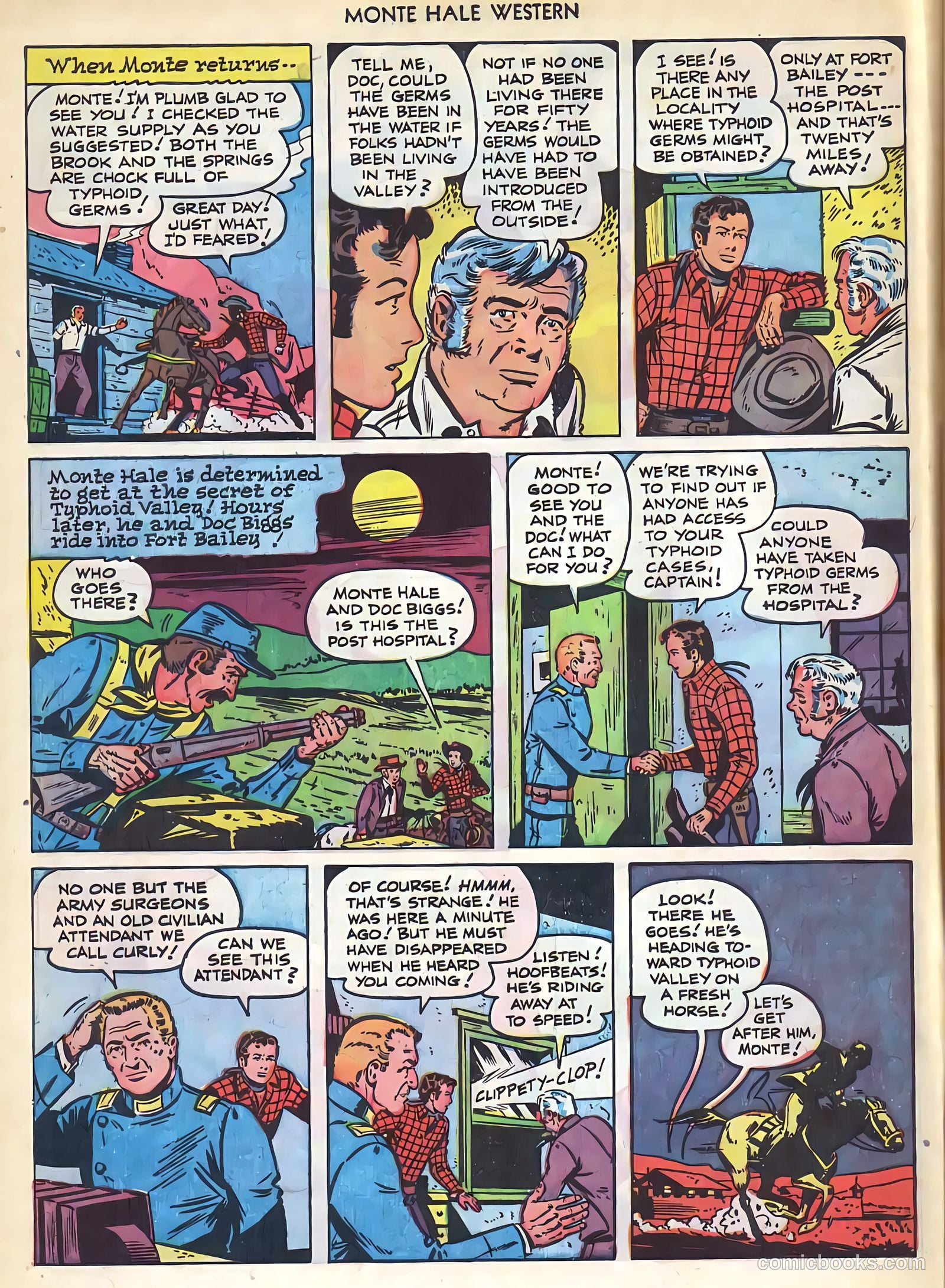 Monte Hale Western #74 (1952) — page 5 of 33