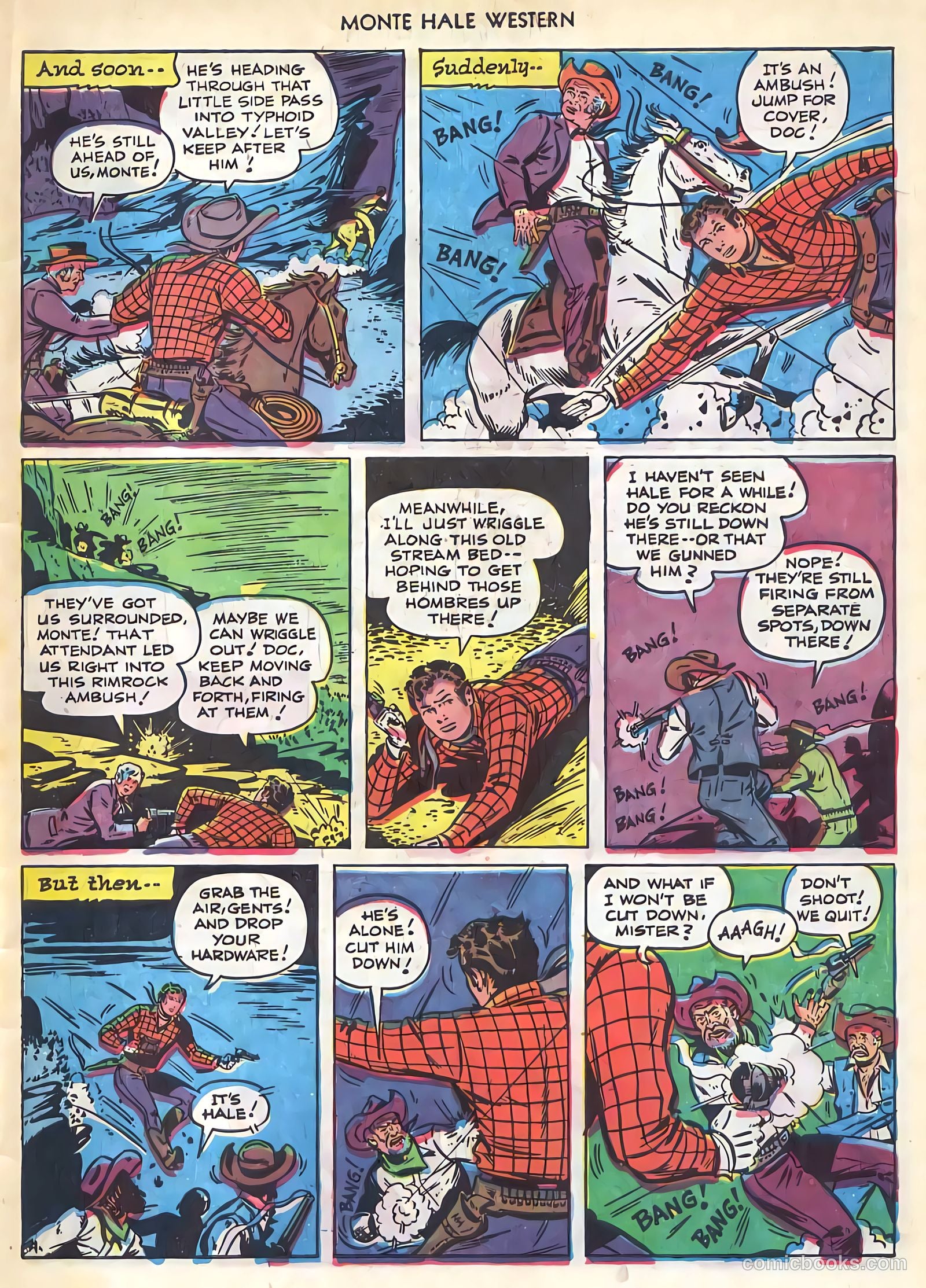 Monte Hale Western #74 (1952) — page 6 of 33