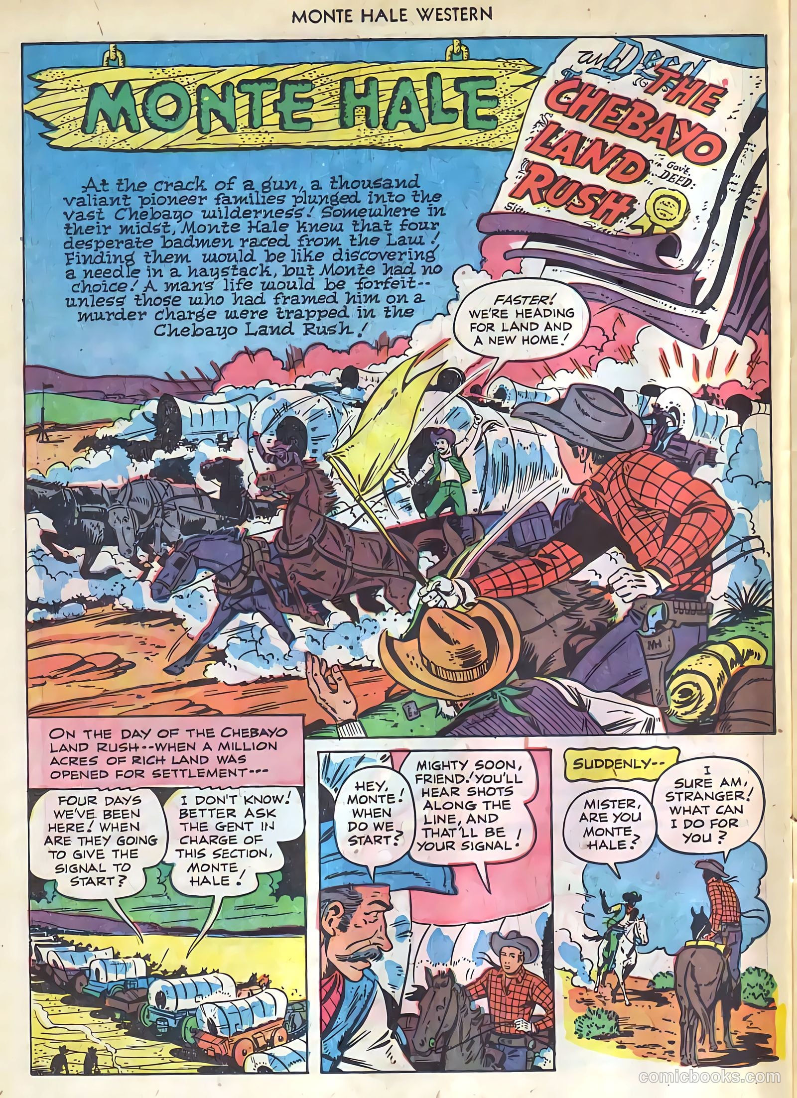 Monte Hale Western #74 (1952) — page 13 of 33