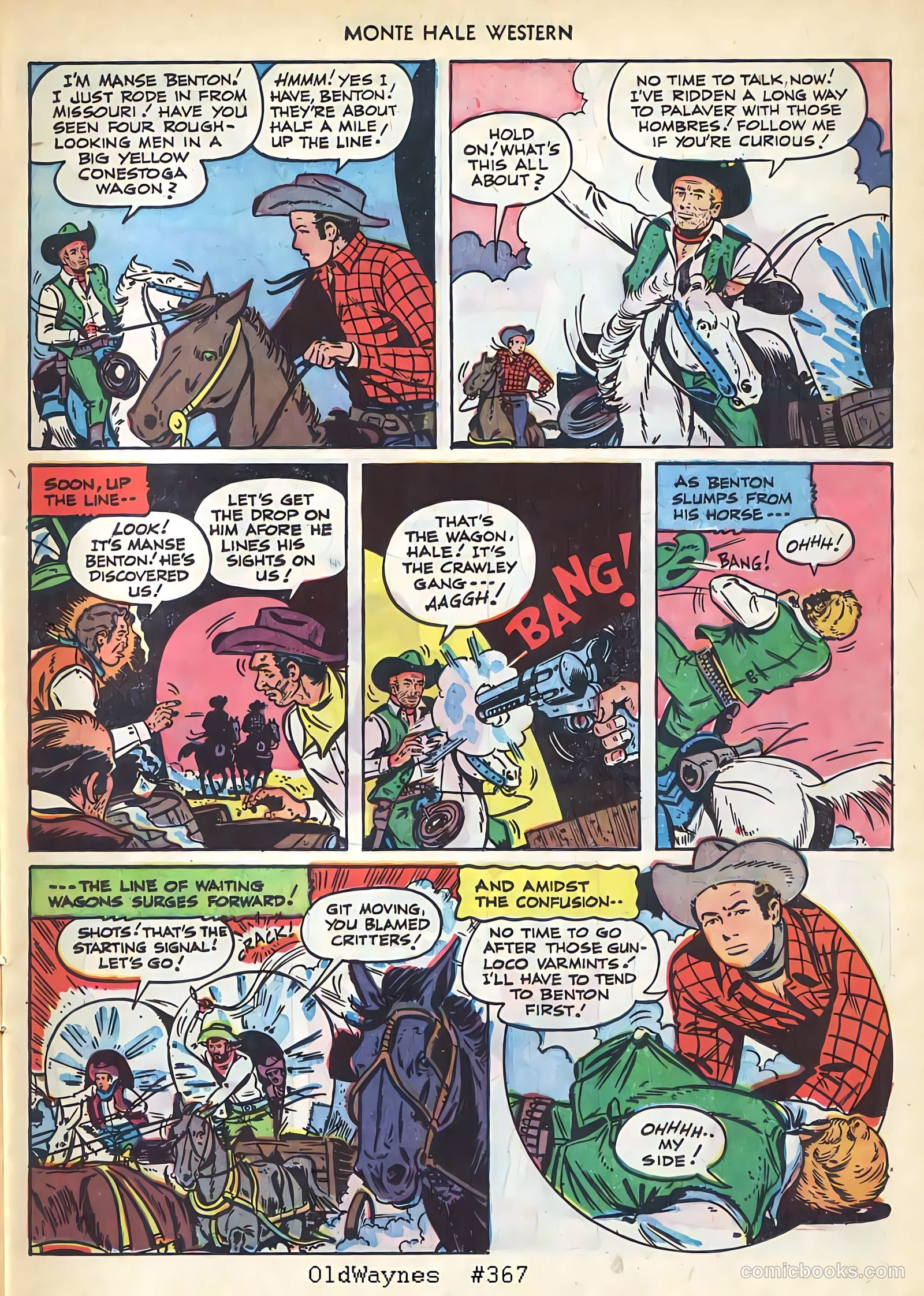 Monte Hale Western #74 (1952) — page 14 of 33