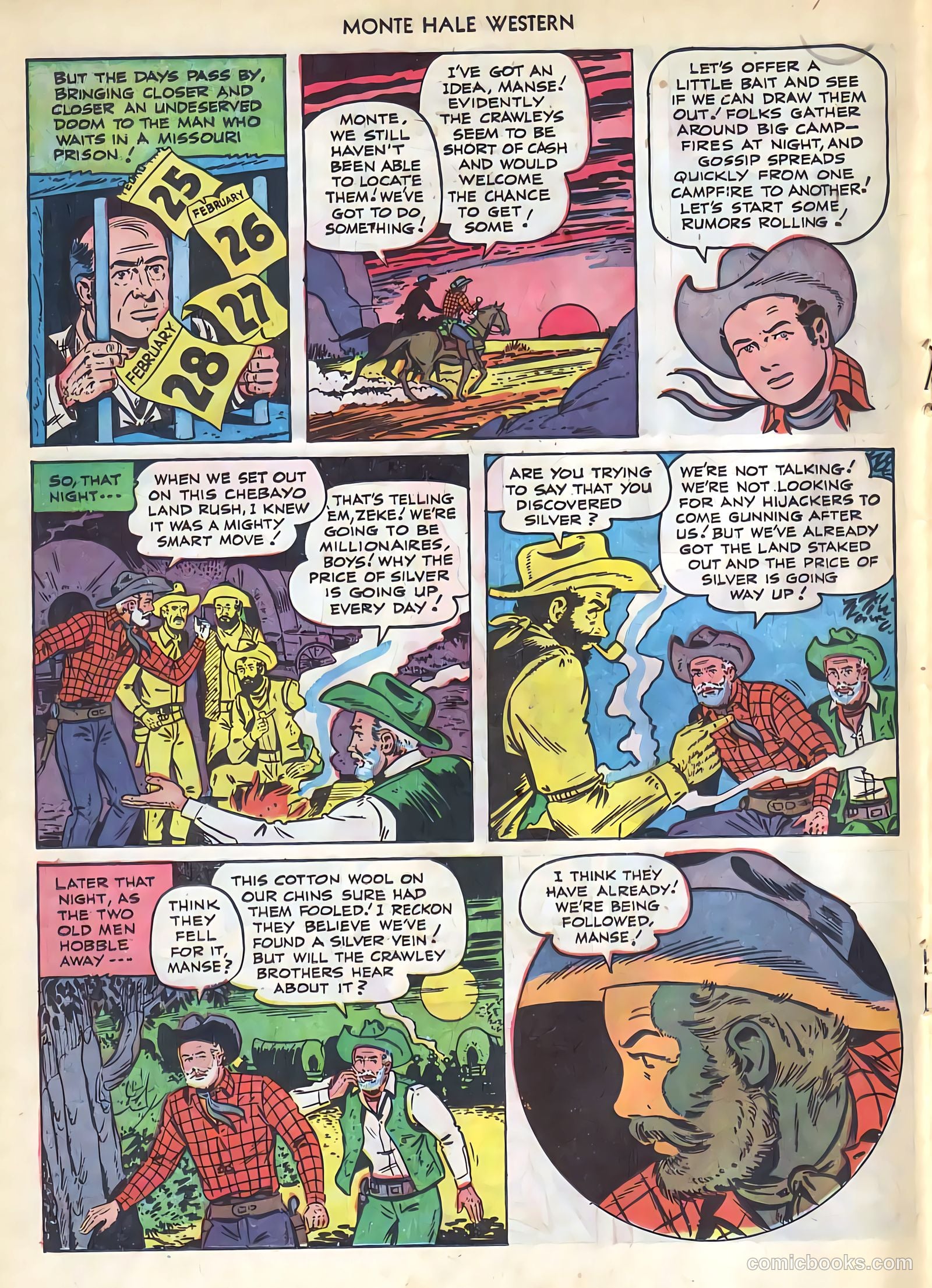 Monte Hale Western #74 (1952) — page 17 of 33