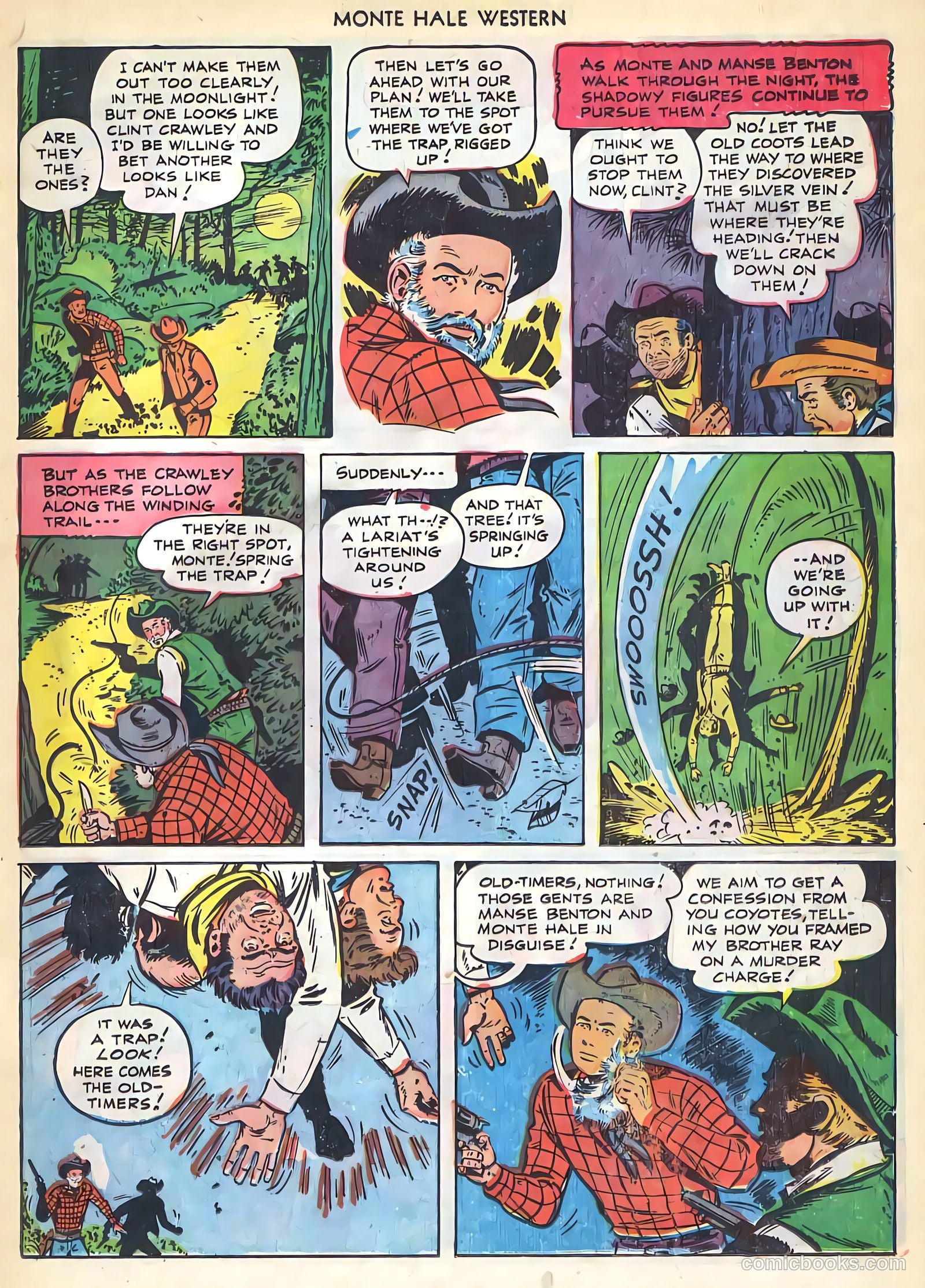 Monte Hale Western #74 (1952) — page 18 of 33