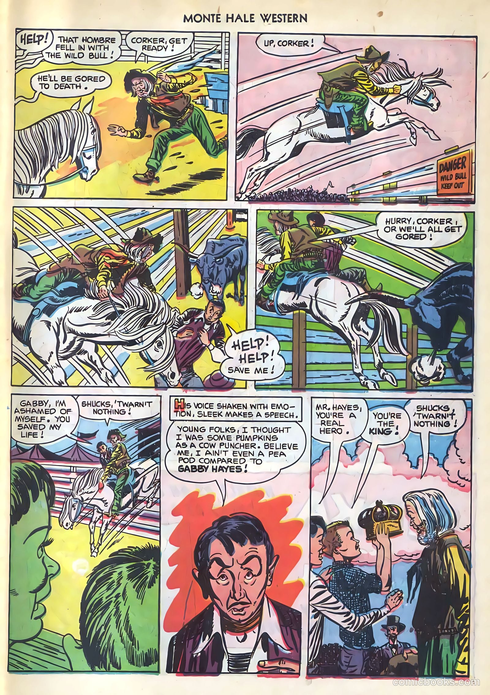 Monte Hale Western #74 (1952) — page 26 of 33