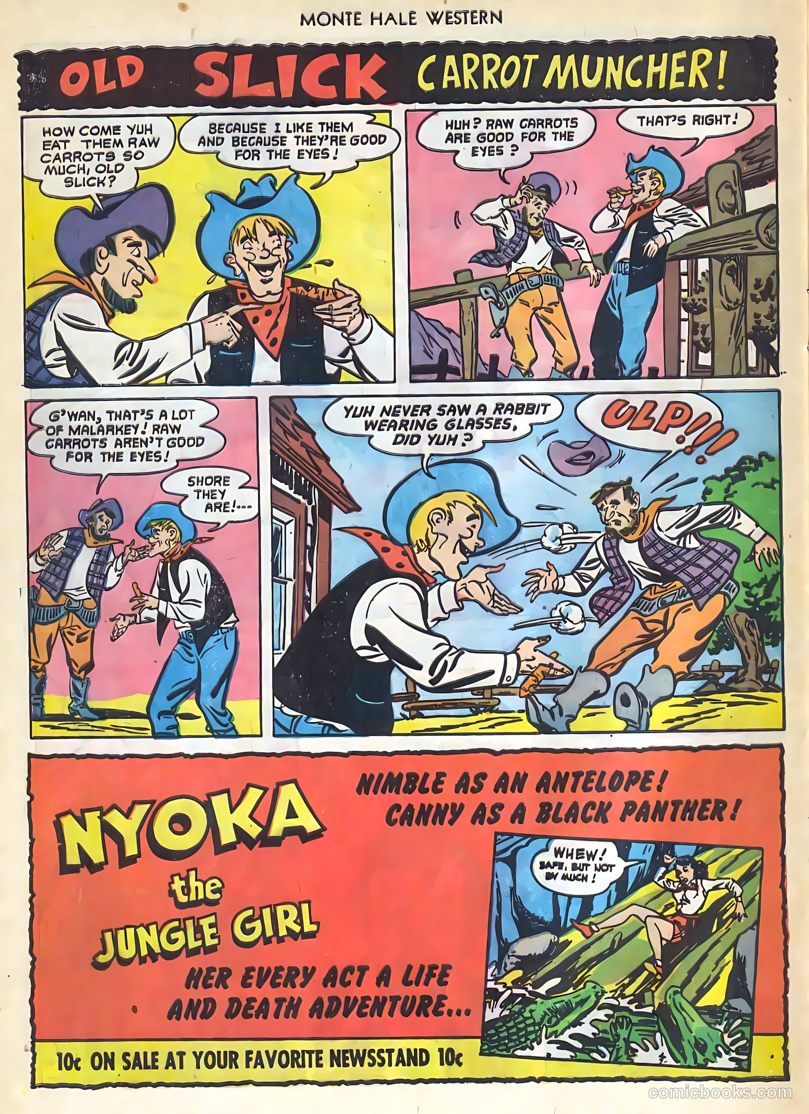 Monte Hale Western #74 (1952) — page 27 of 33