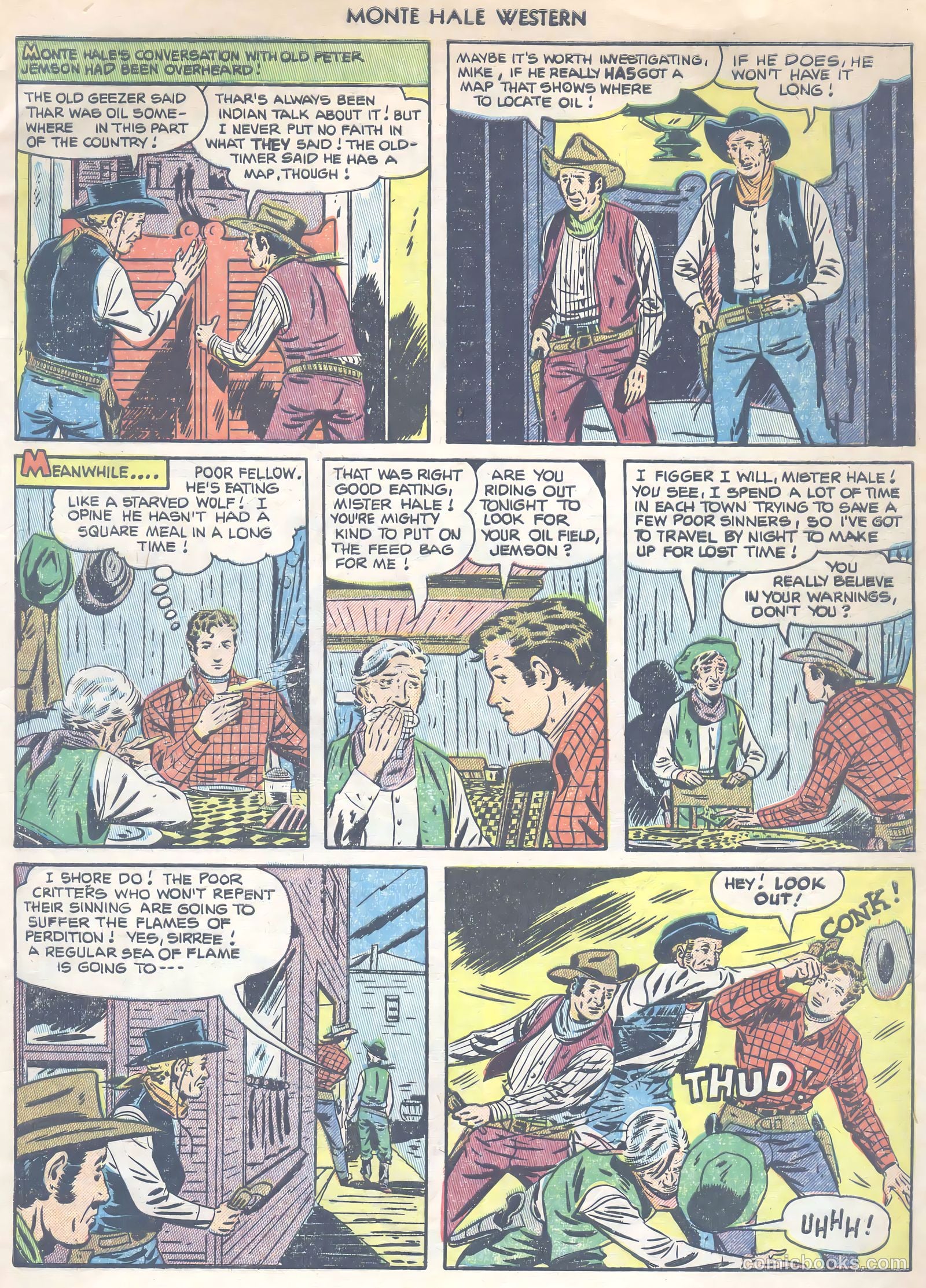 Monte Hale Western #75 (1952) — page 5 of 36