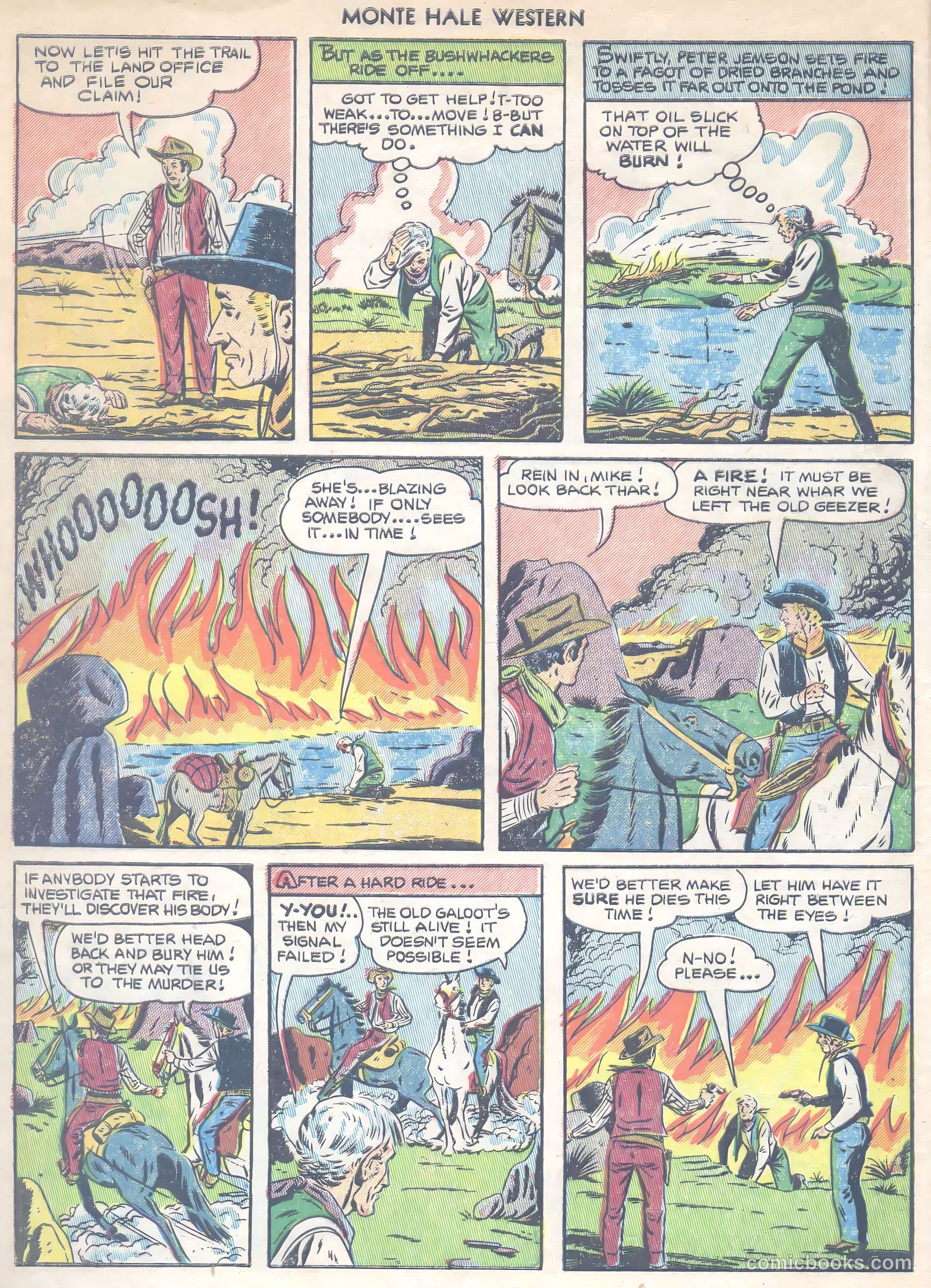 Monte Hale Western #75 (1952) — page 8 of 36