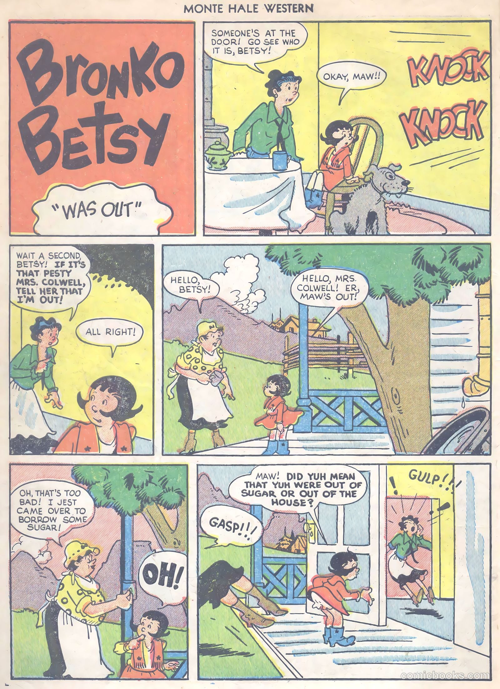 Monte Hale Western #75 (1952) — page 10 of 36