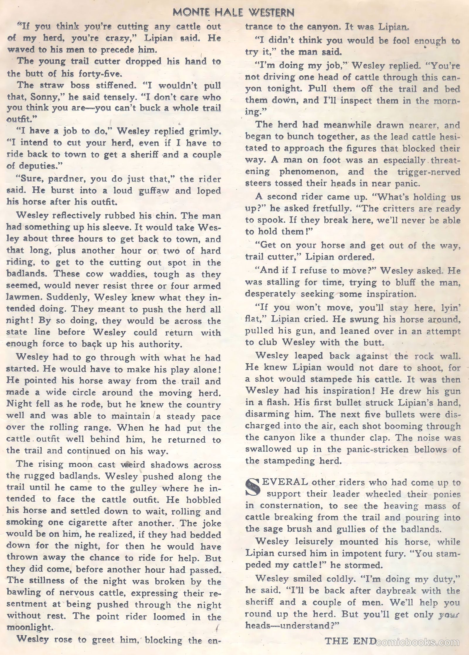 Monte Hale Western #75 (1952) — page 13 of 36