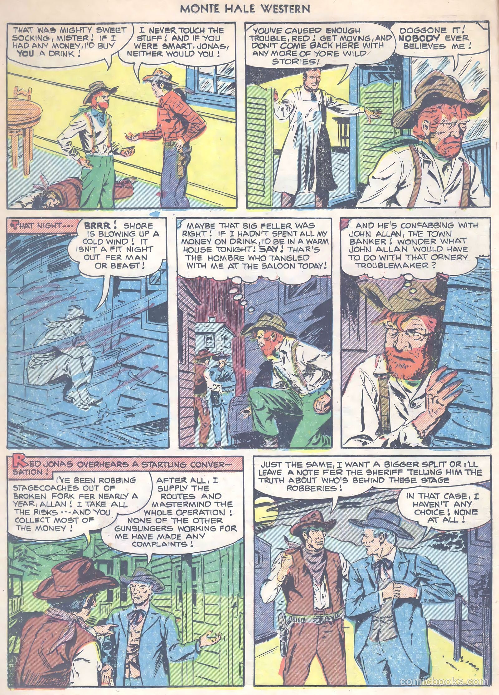 Monte Hale Western #75 (1952) — page 16 of 36