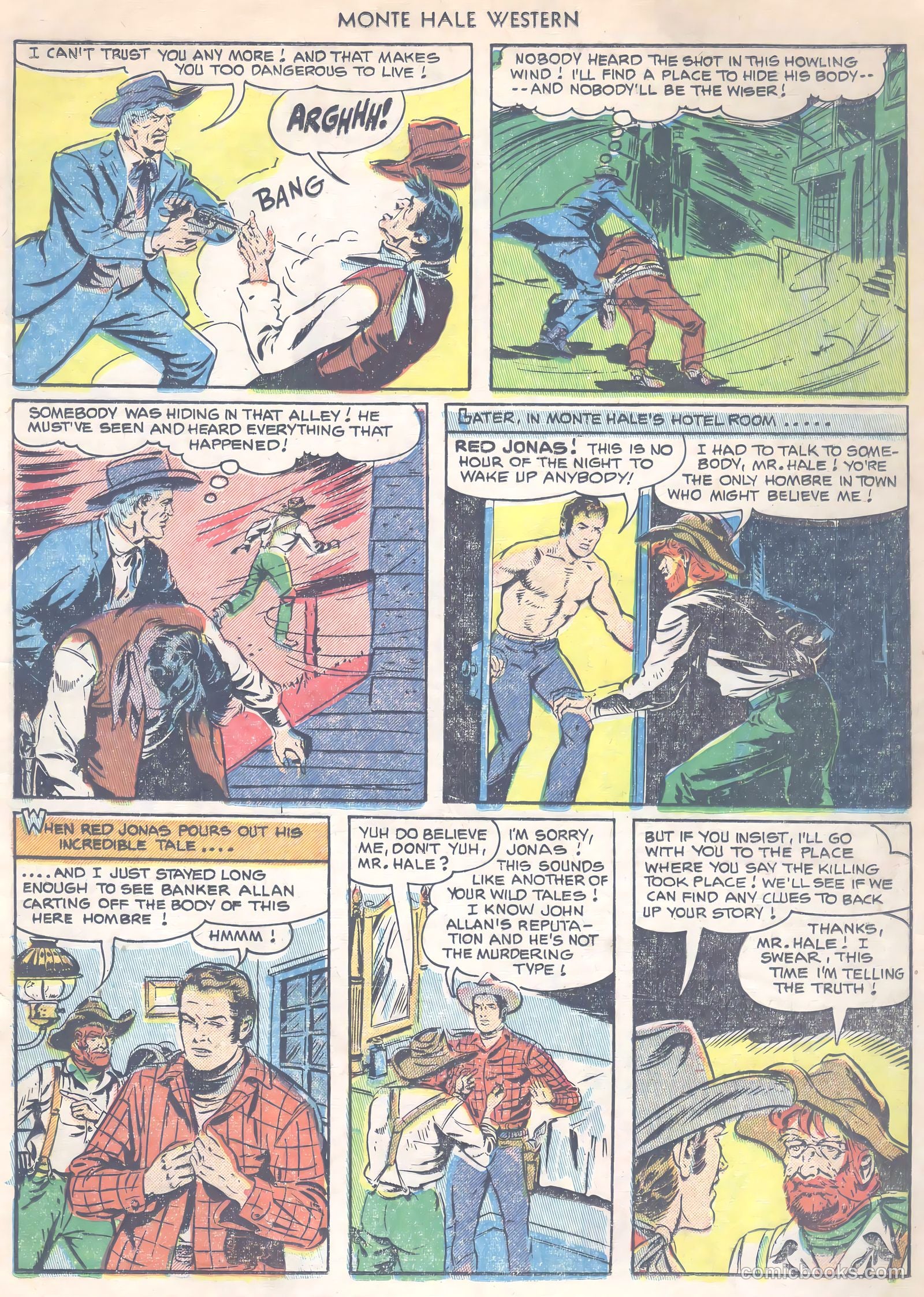 Monte Hale Western #75 (1952) — page 17 of 36
