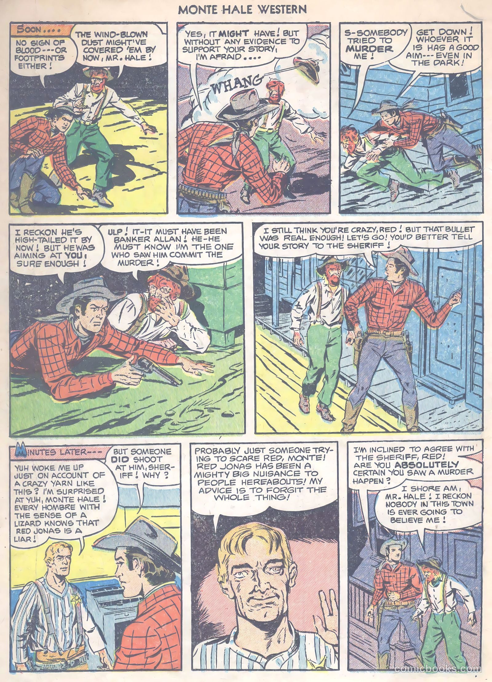 Monte Hale Western #75 (1952) — page 18 of 36