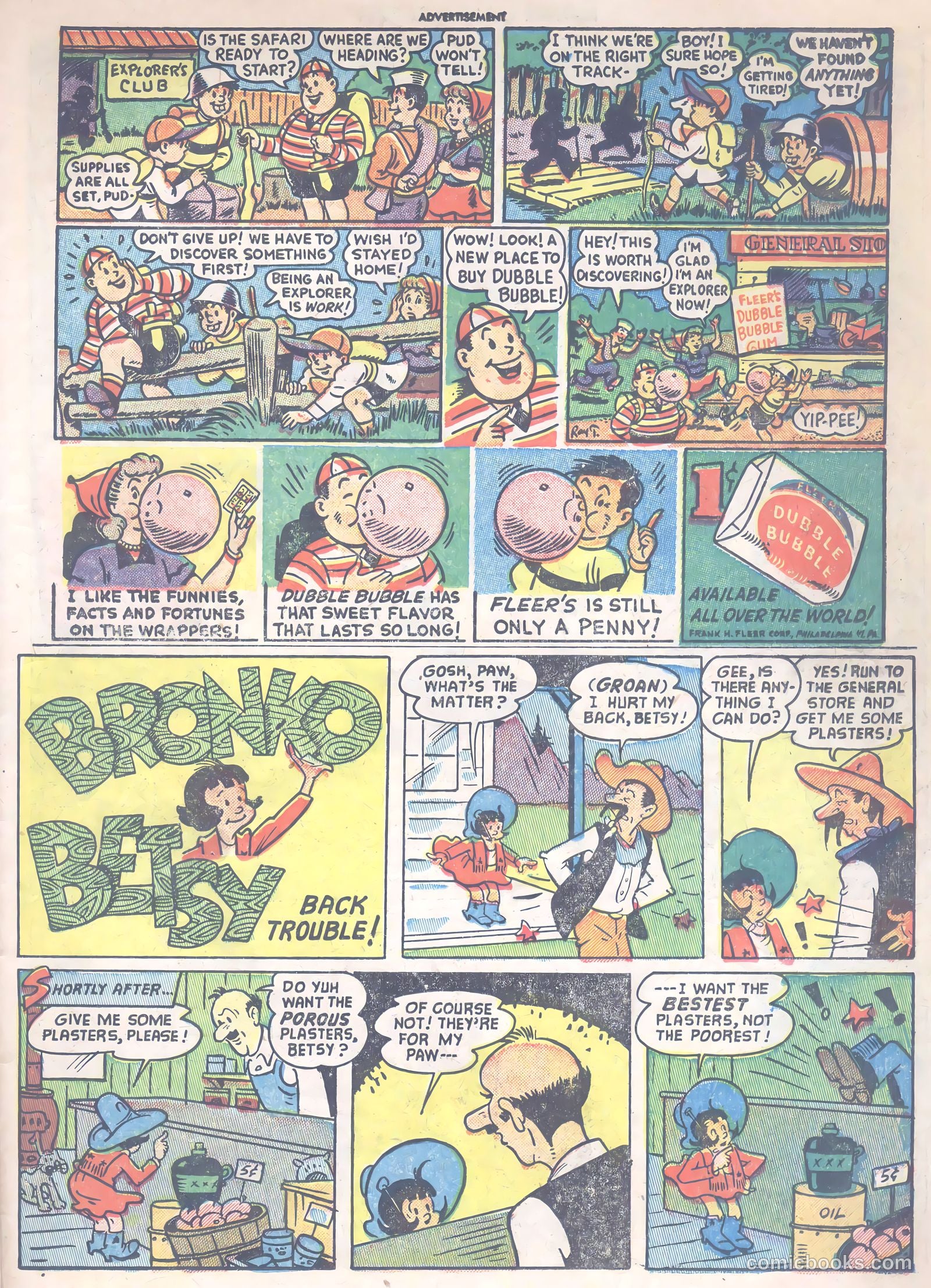 Monte Hale Western #75 (1952) — page 23 of 36