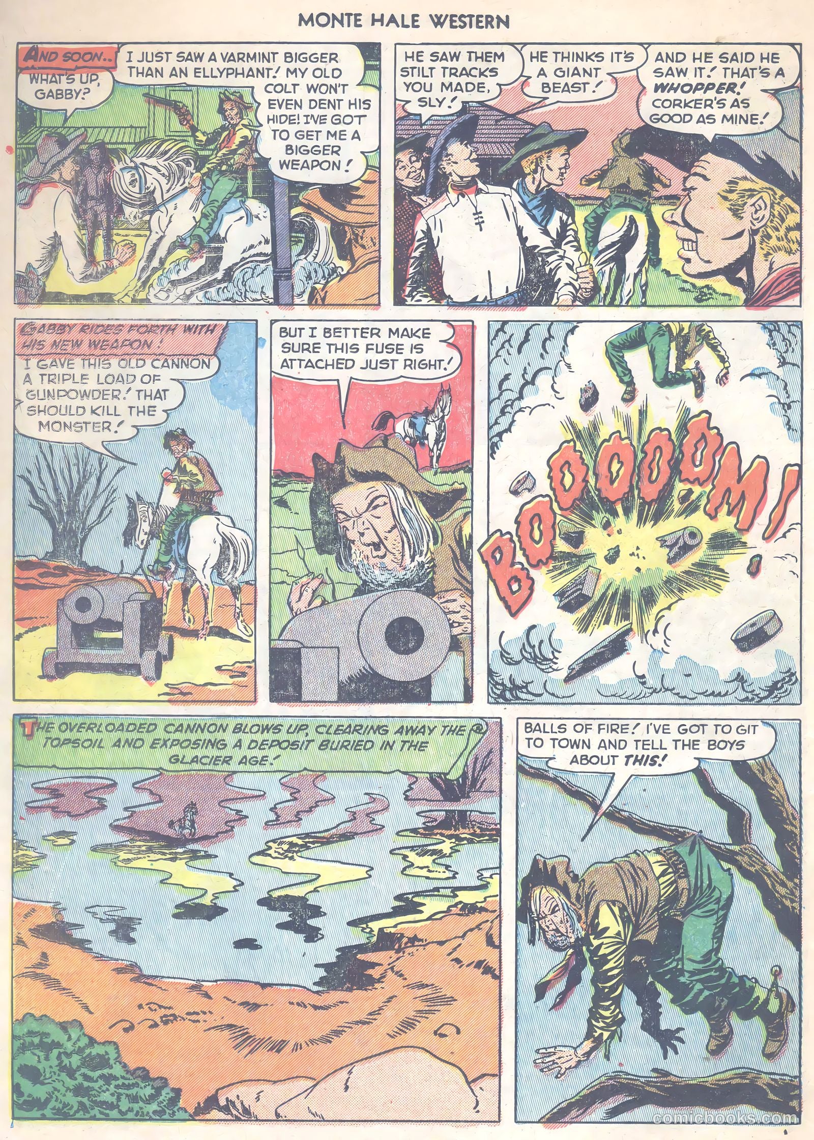 Monte Hale Western #75 (1952) — page 26 of 36