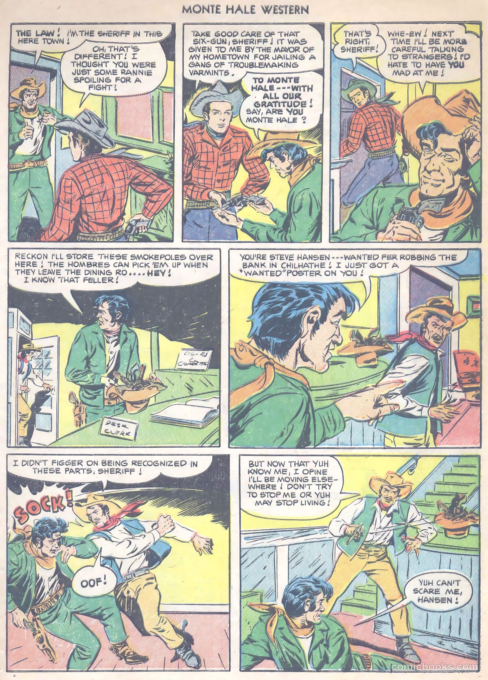 Monte Hale Western #75 (1952) — page 29 of 36