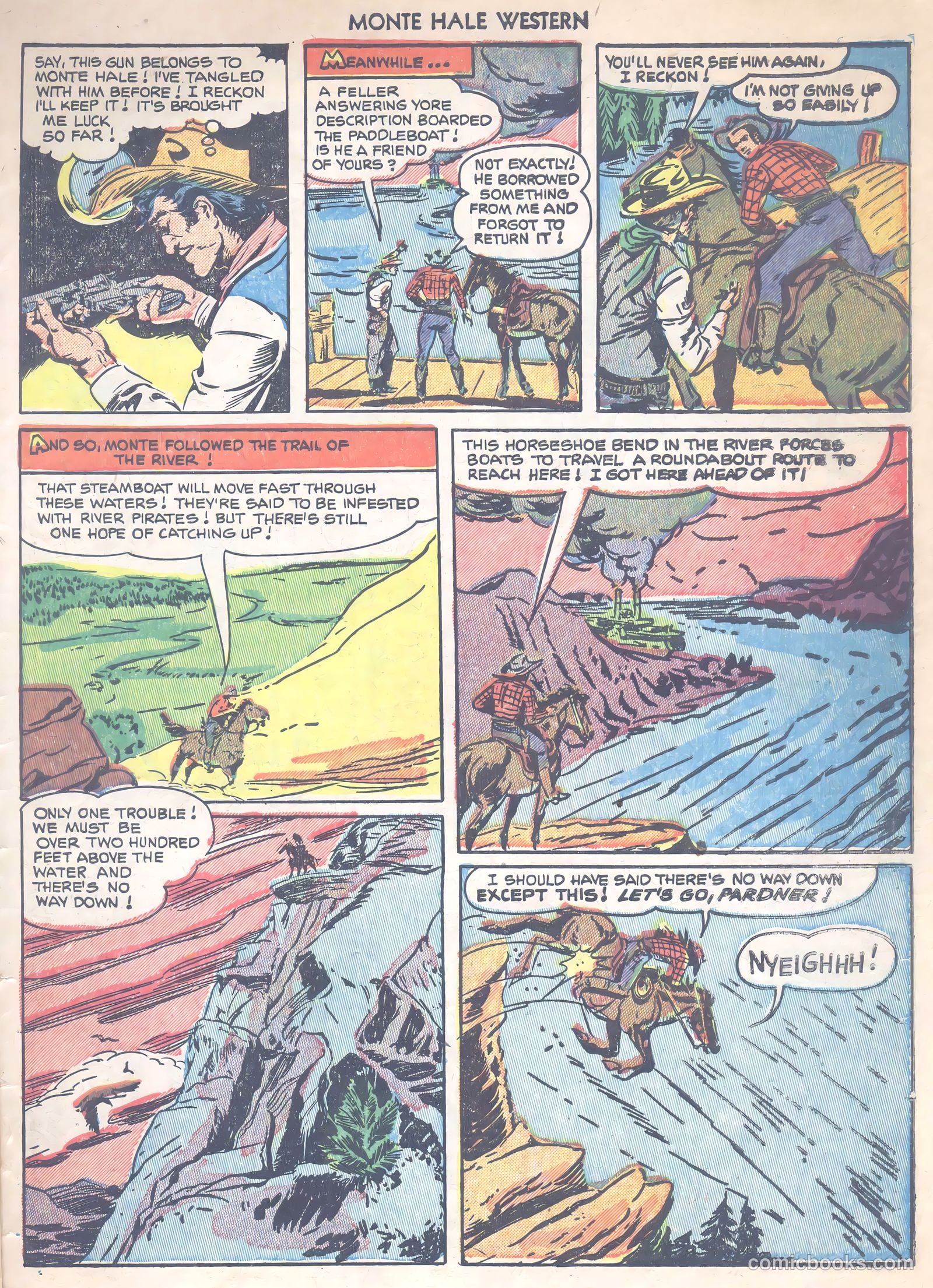 Monte Hale Western #75 (1952) — page 31 of 36