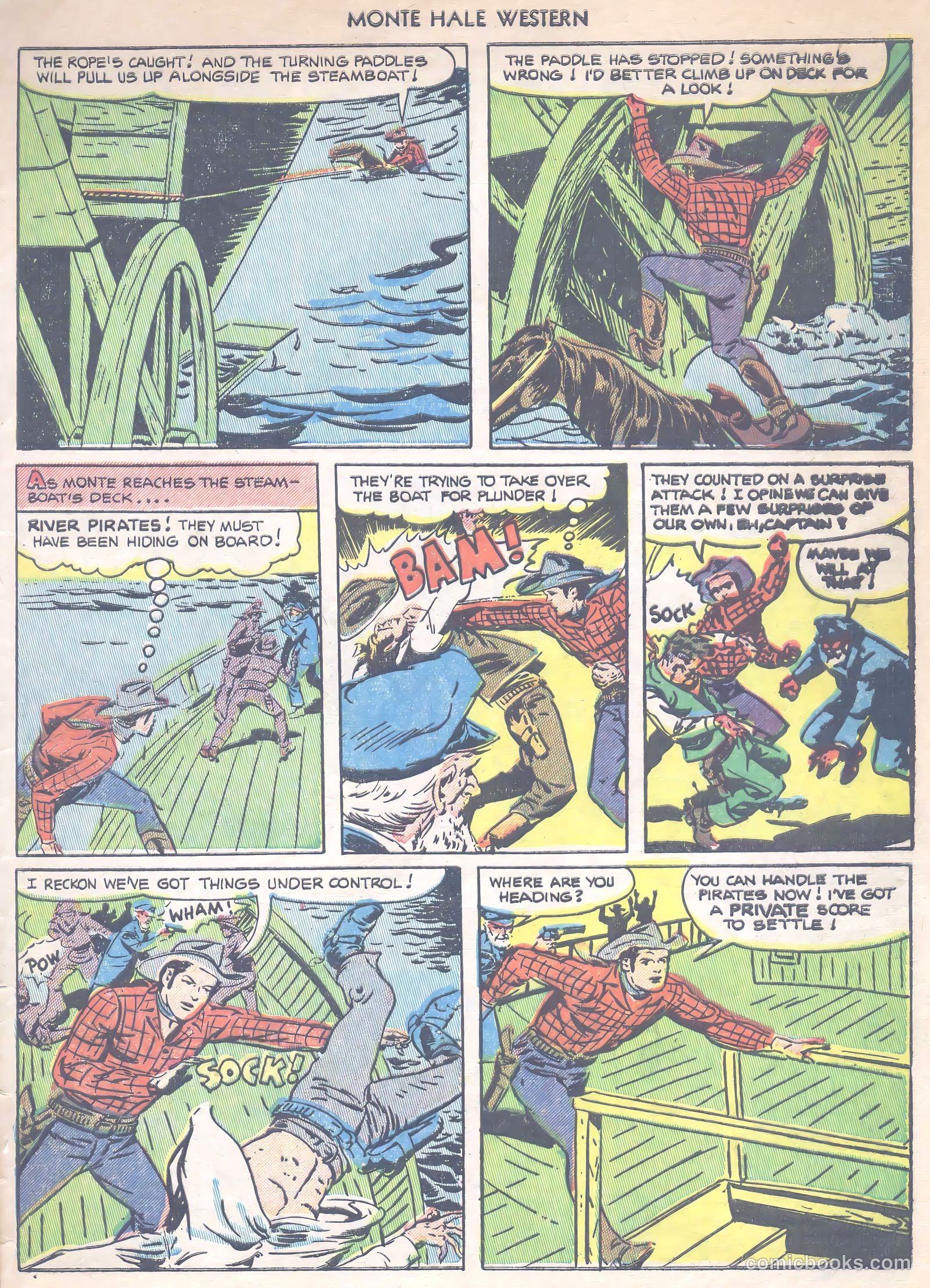 Monte Hale Western #75 (1952) — page 33 of 36