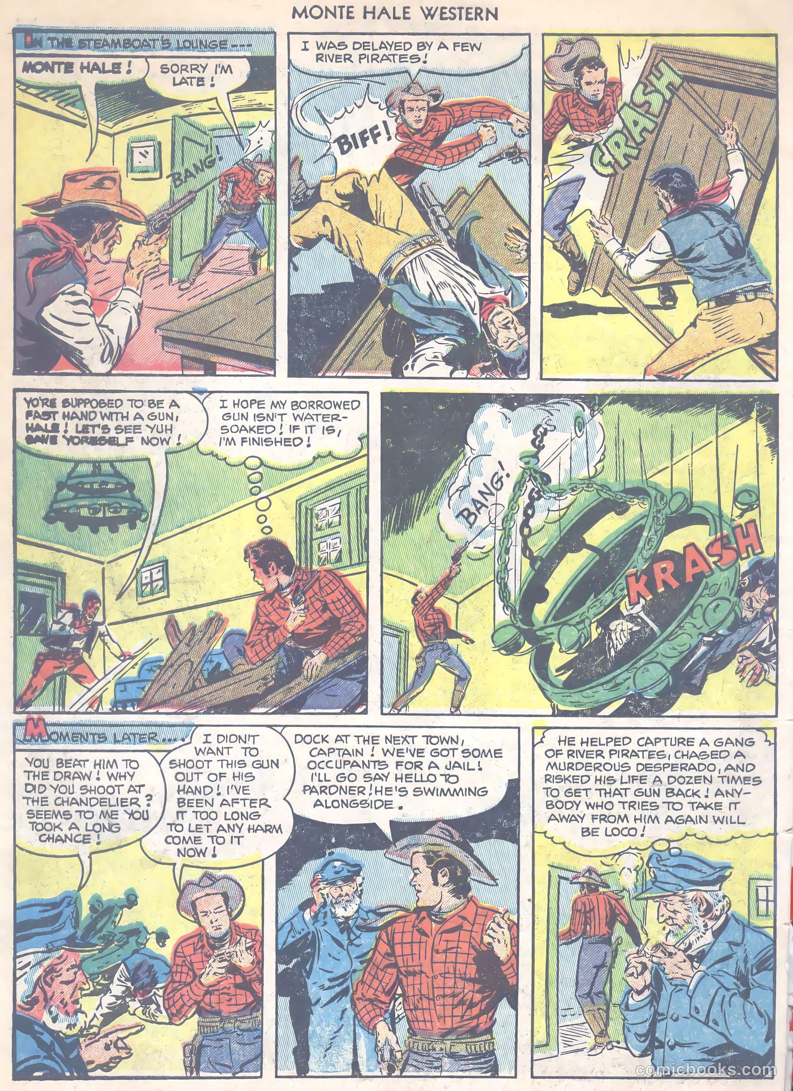 Monte Hale Western #75 (1952) — page 34 of 36