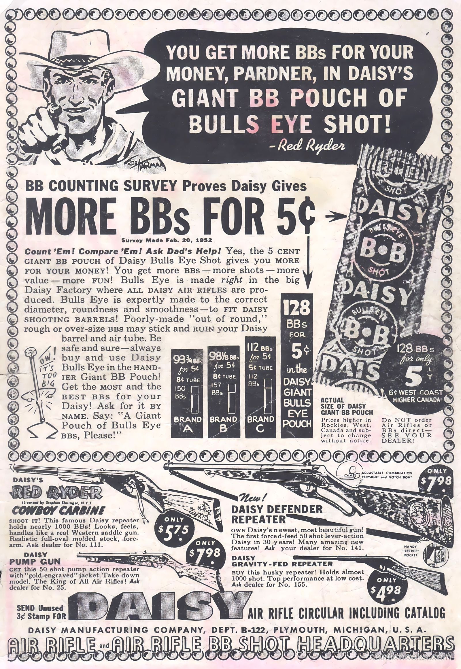 Monte Hale Western #75 (1952) — page 35 of 36
