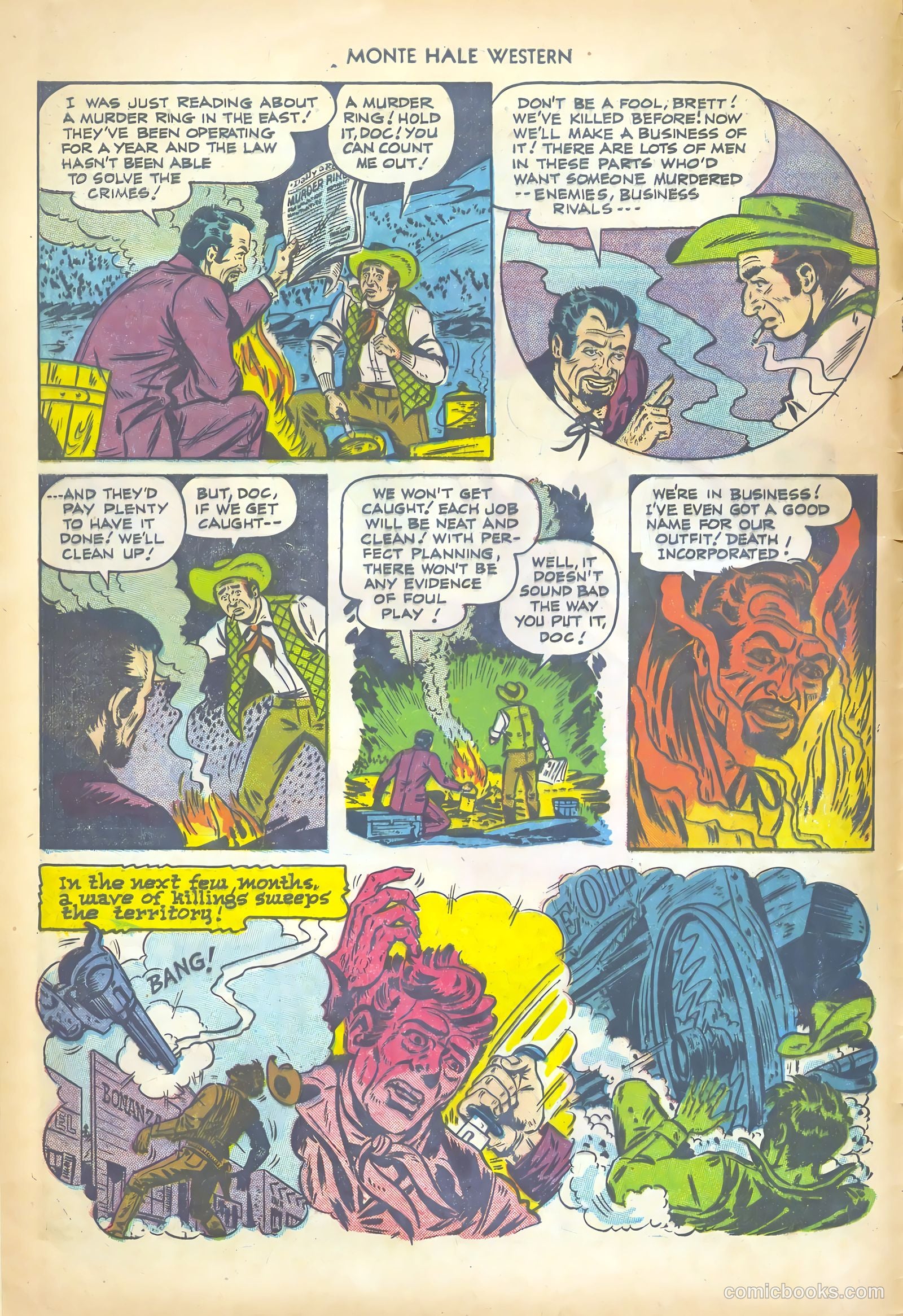 Monte Hale Western #76 (1952) — page 4 of 36