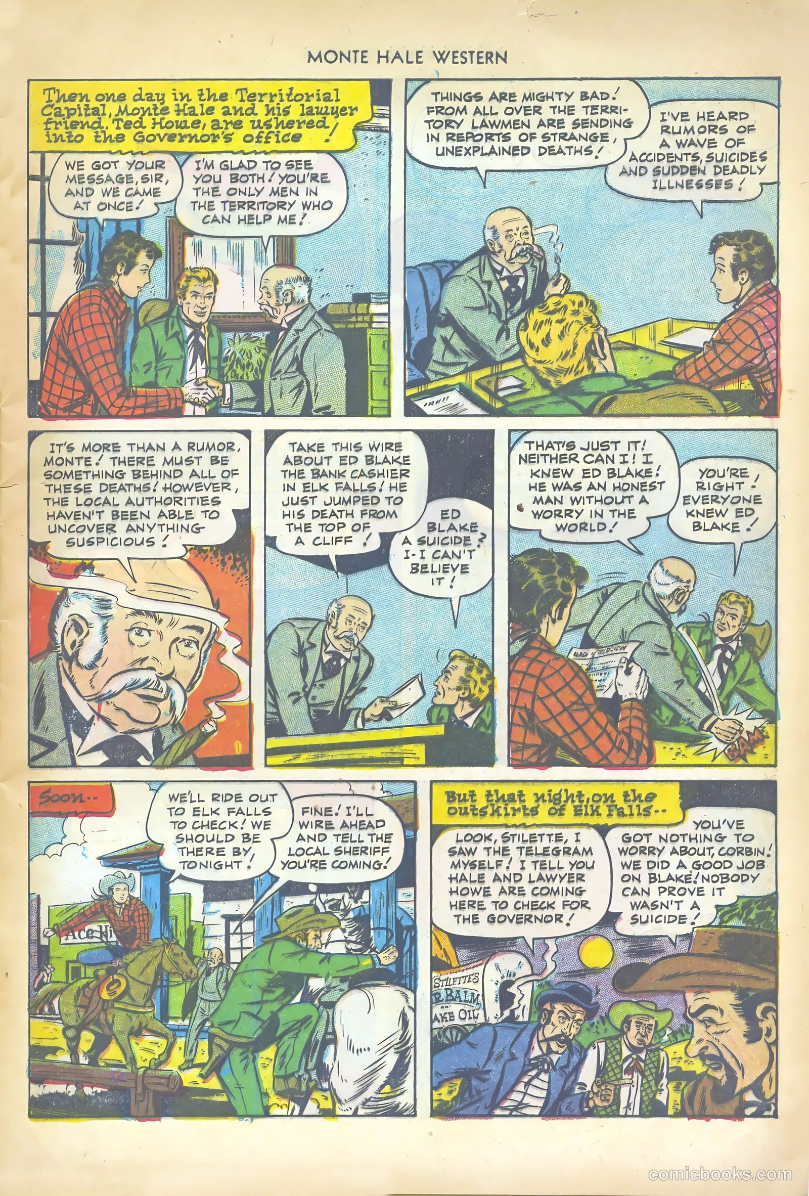 Monte Hale Western #76 (1952) — page 5 of 36
