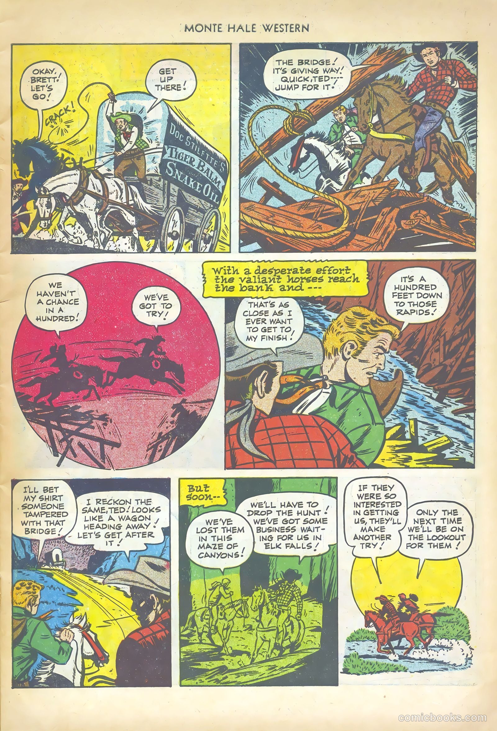 Monte Hale Western #76 (1952) — page 7 of 36
