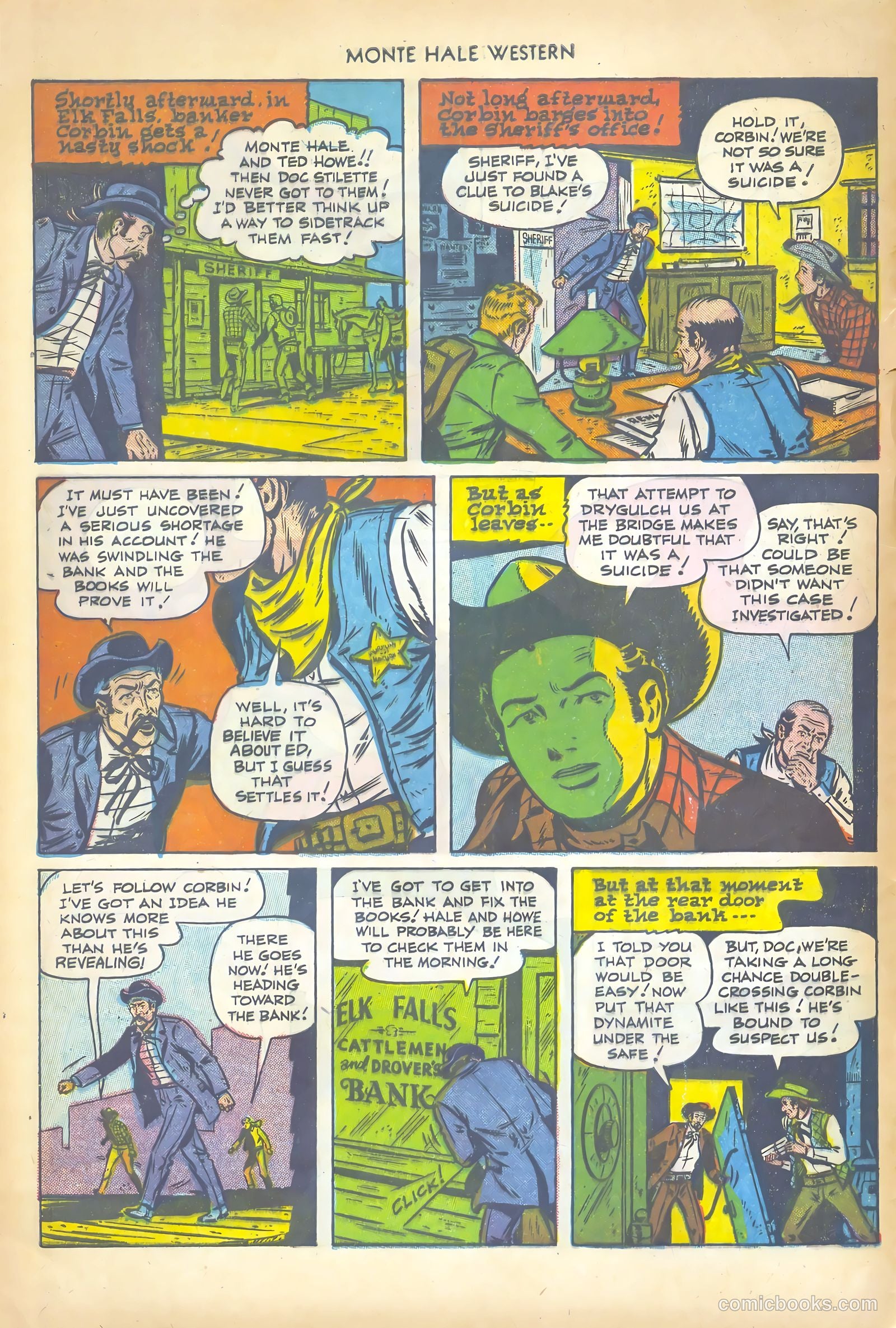 Monte Hale Western #76 (1952) — page 8 of 36
