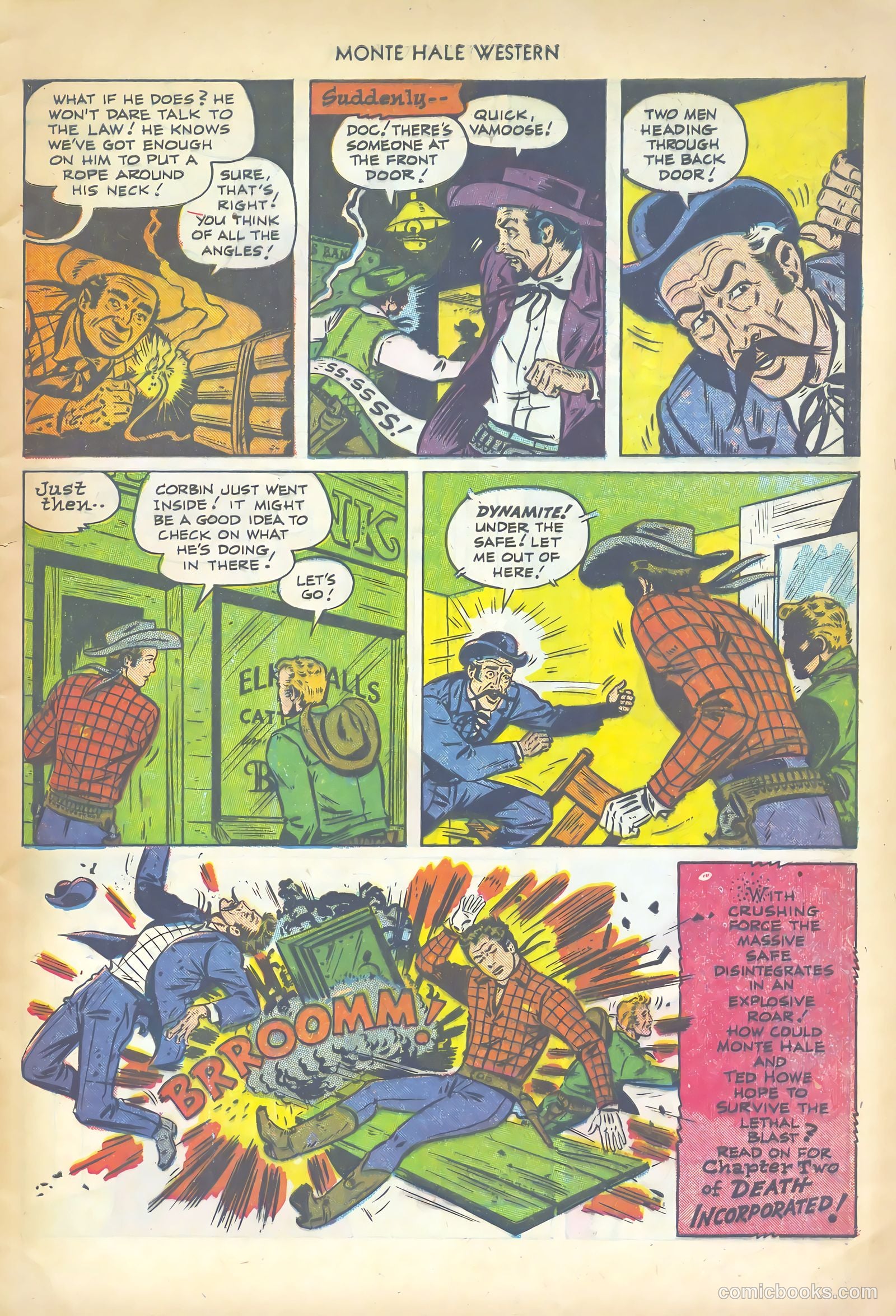 Monte Hale Western #76 (1952) — page 9 of 36