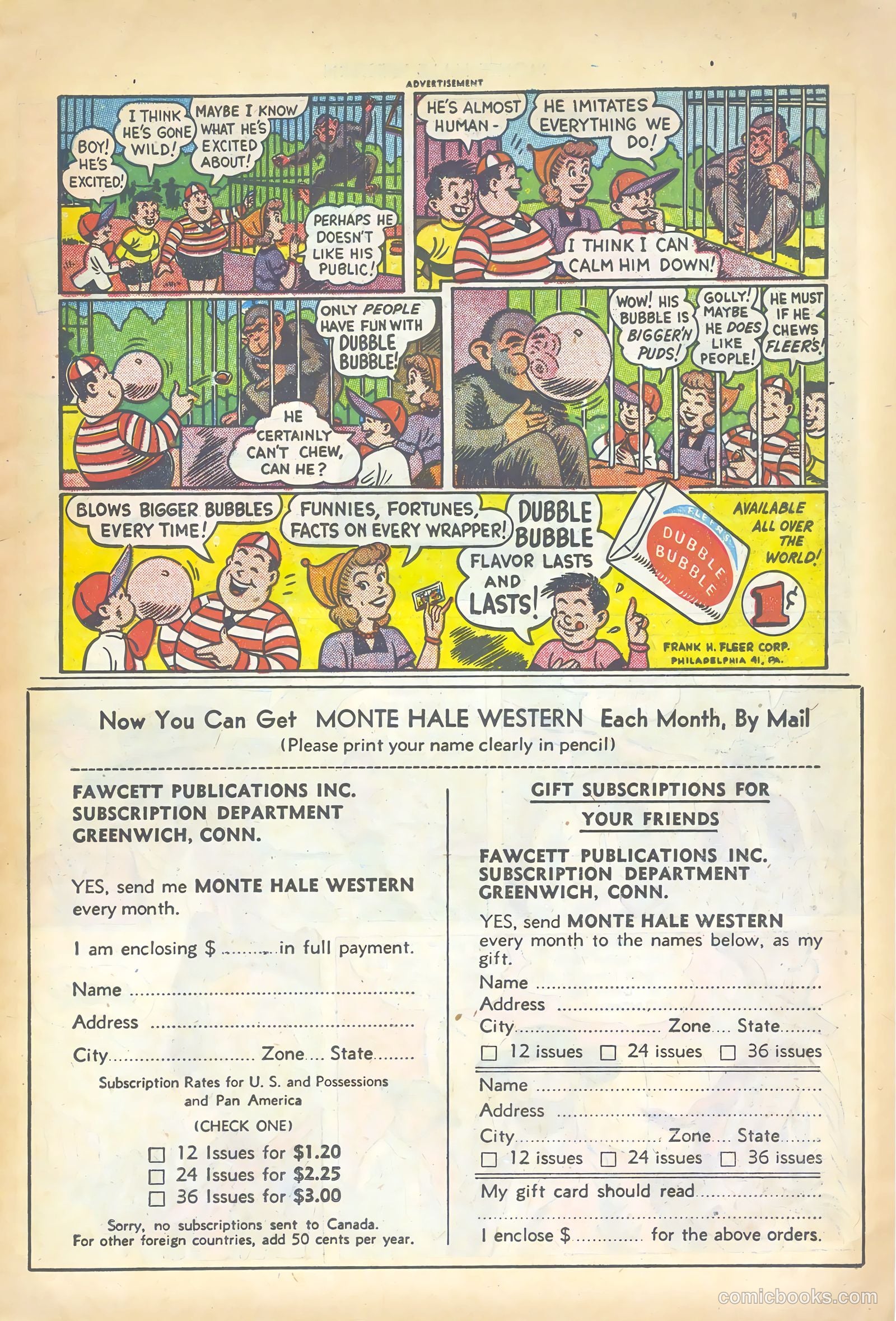 Monte Hale Western #76 (1952) — page 11 of 36
