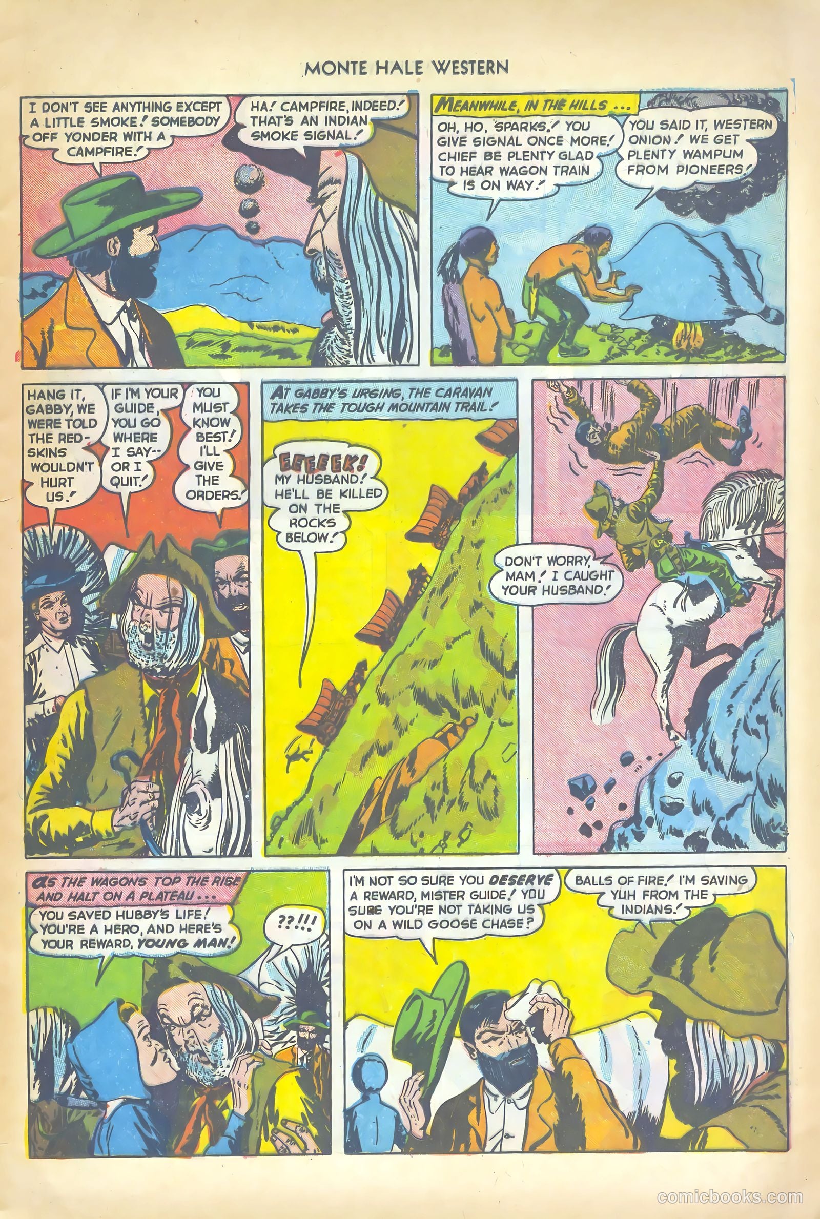Monte Hale Western #76 (1952) — page 13 of 36