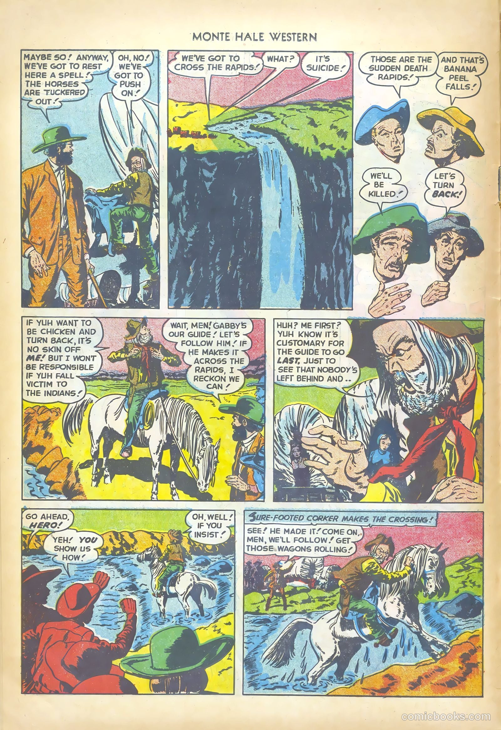 Monte Hale Western #76 (1952) — page 14 of 36