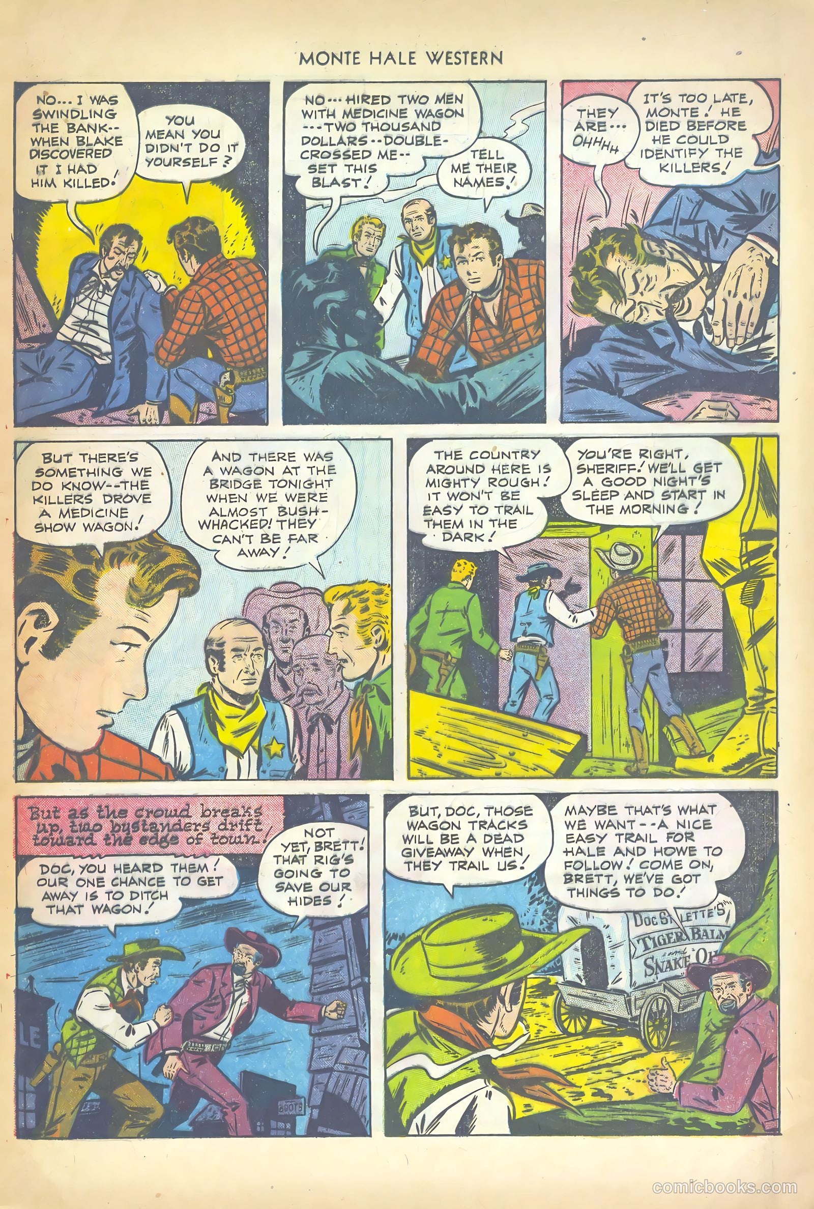 Monte Hale Western #76 (1952) — page 17 of 36