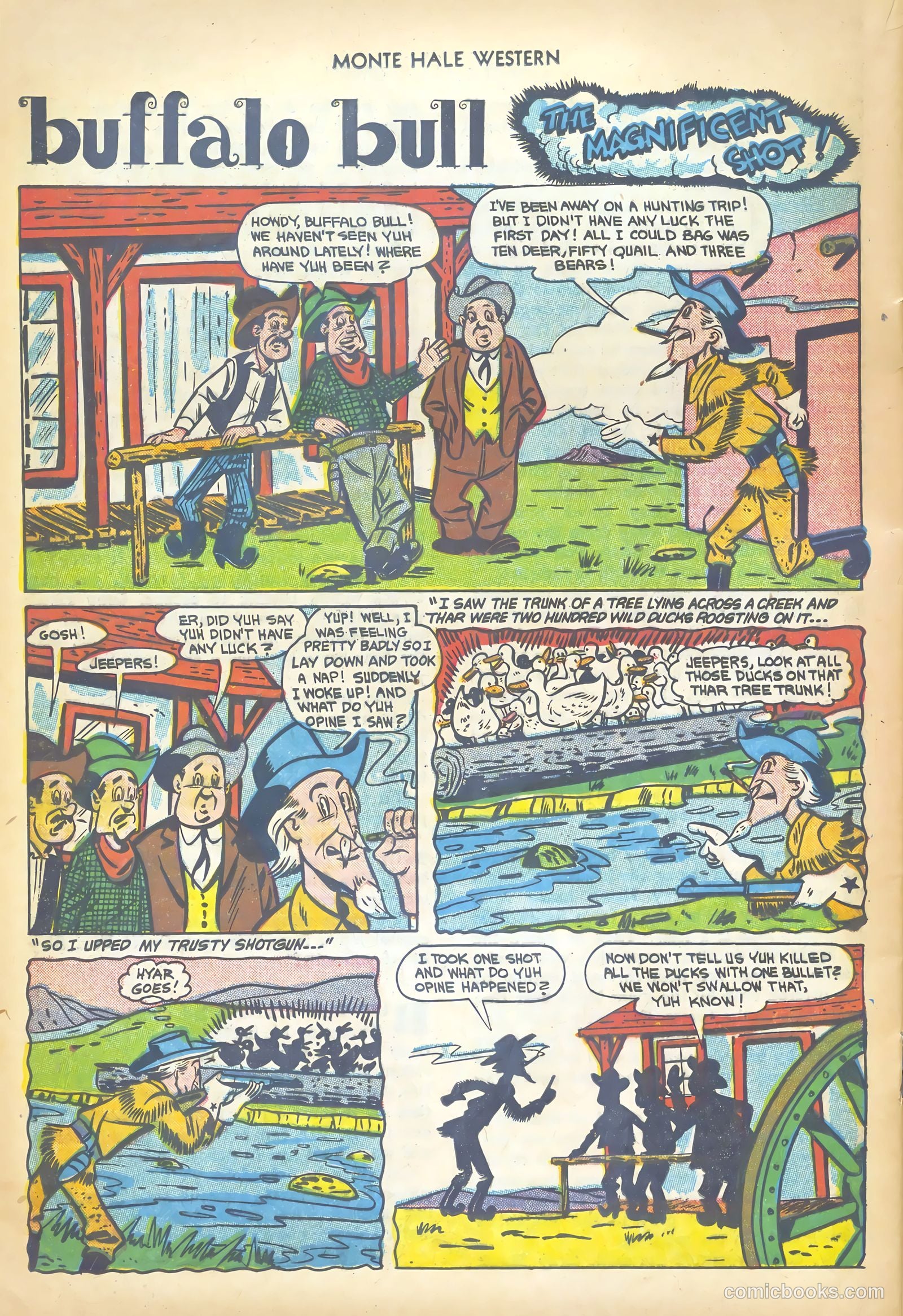 Monte Hale Western #76 (1952) — page 24 of 36