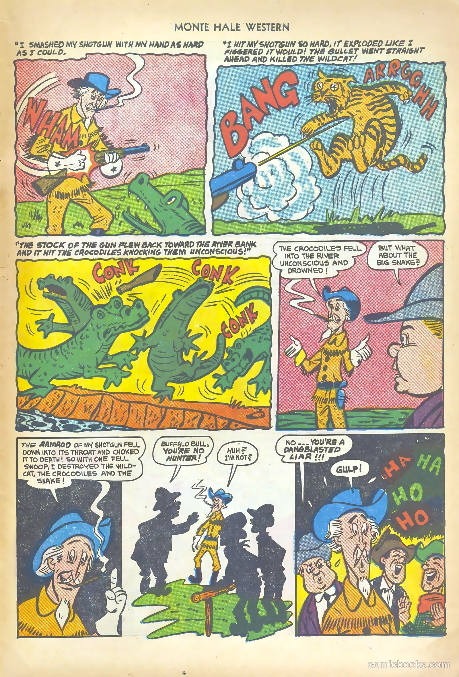 Monte Hale Western #76 (1952) — page 27 of 36