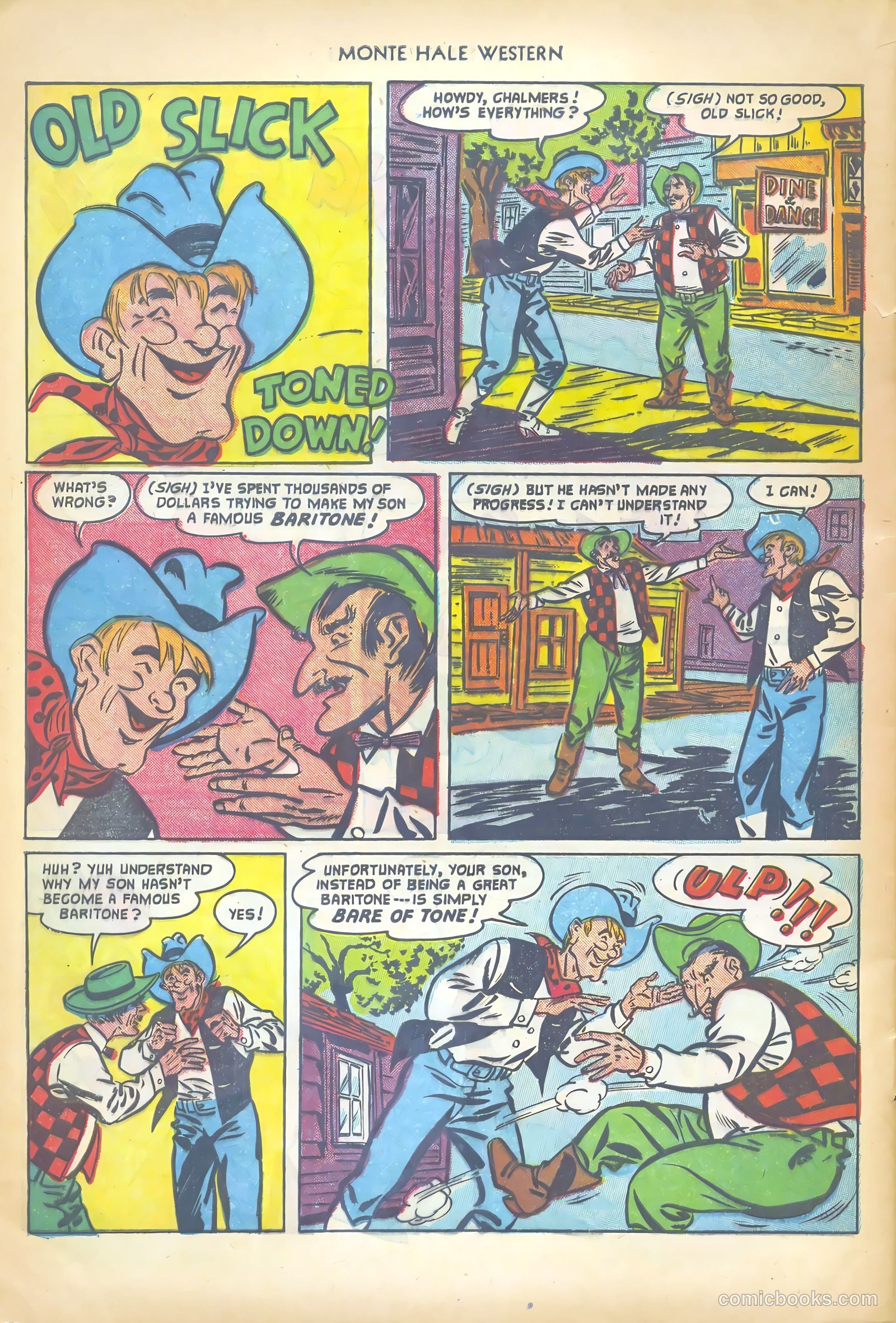 Monte Hale Western #76 (1952) — page 28 of 36