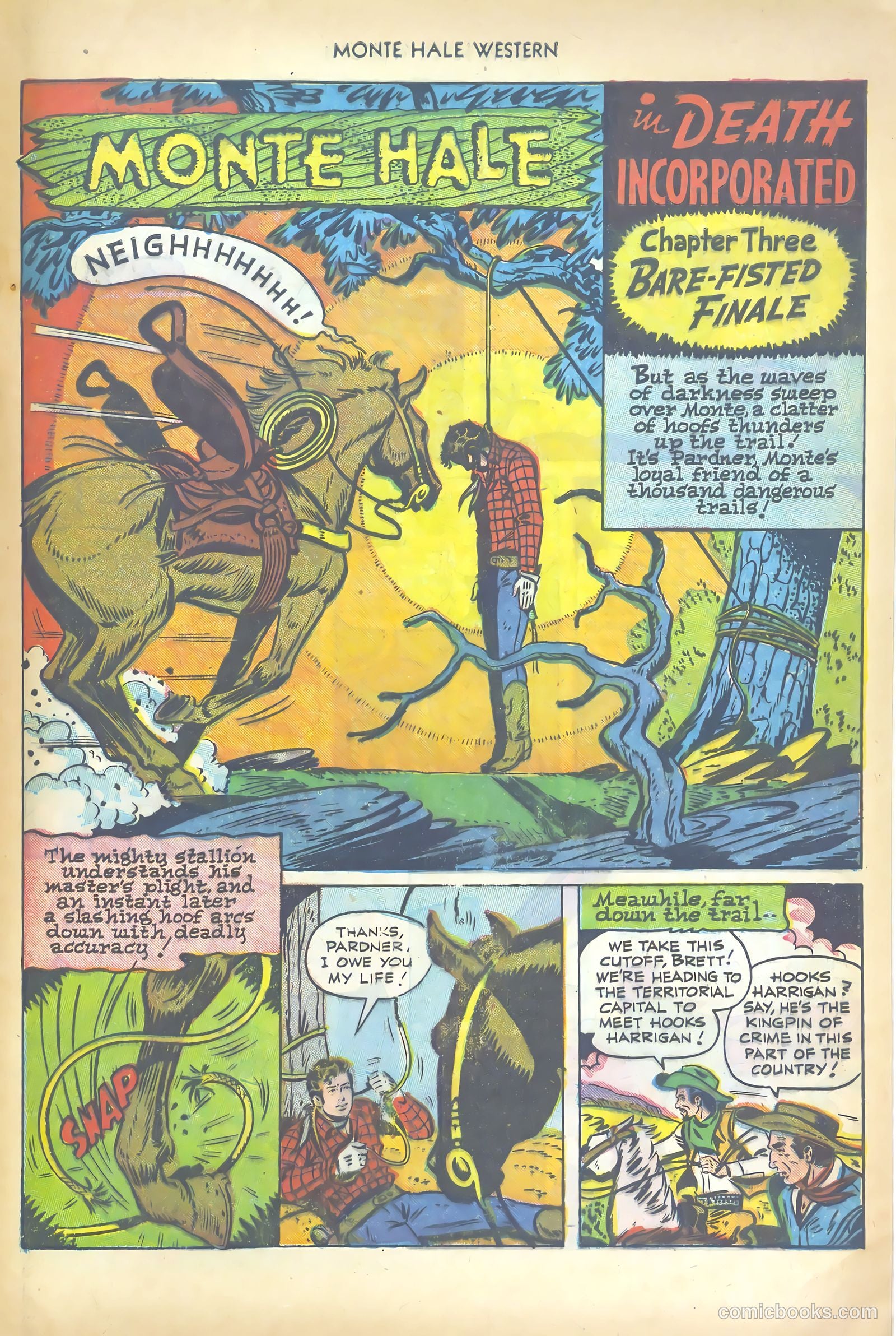 Monte Hale Western #76 (1952) — page 29 of 36