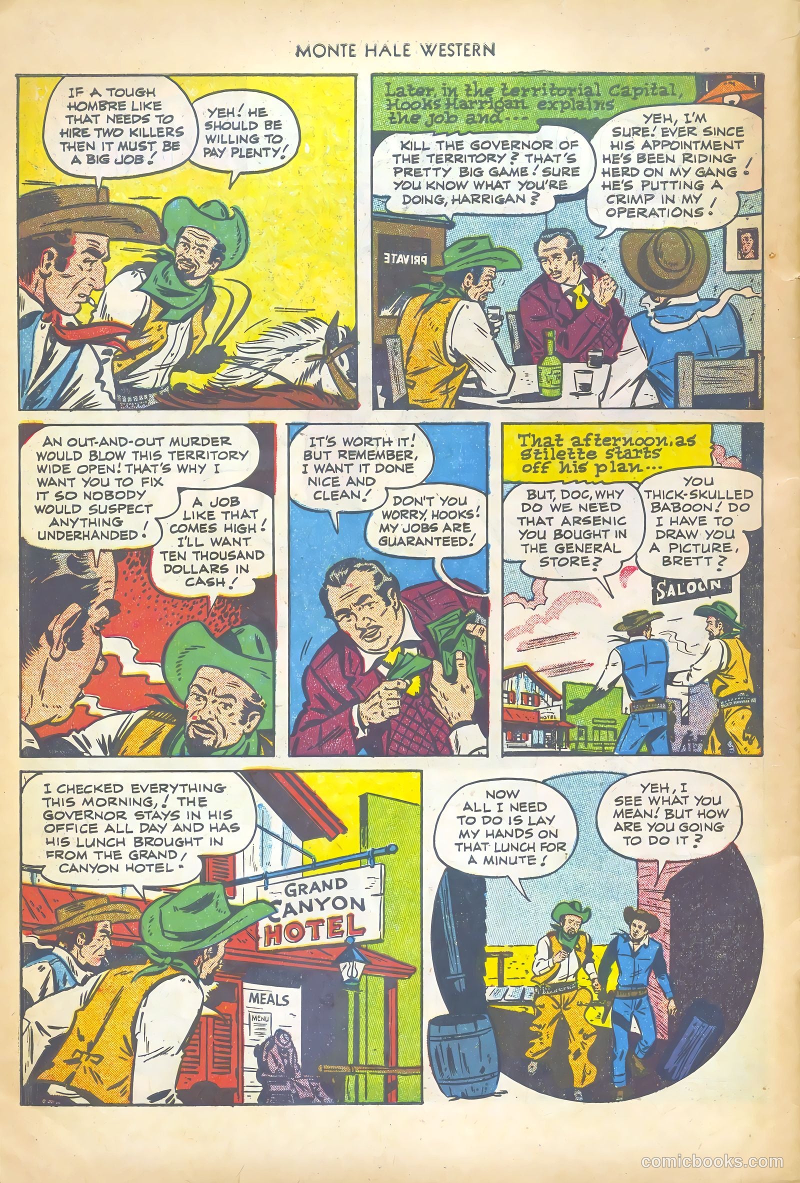 Monte Hale Western #76 (1952) — page 30 of 36
