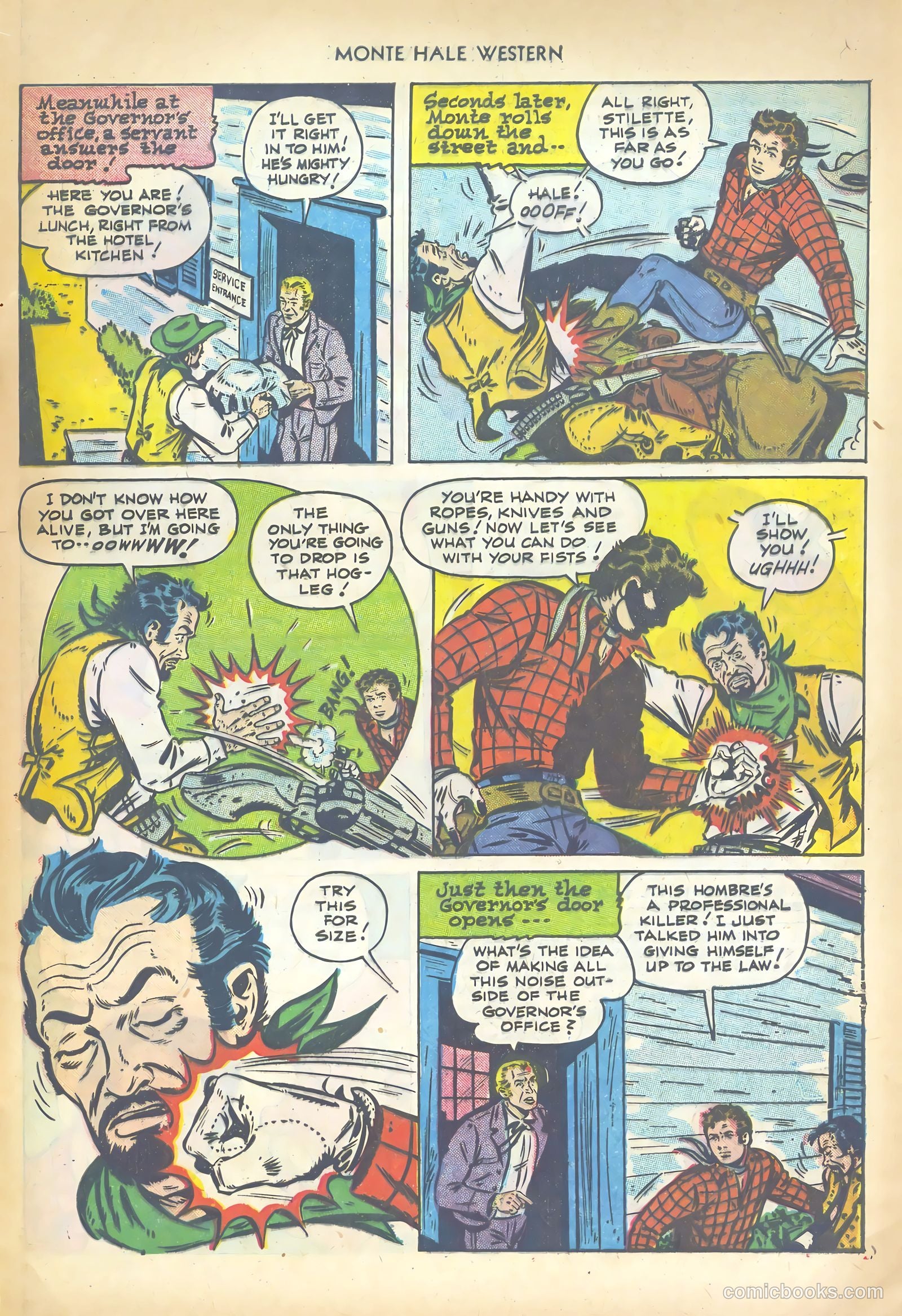 Monte Hale Western #76 (1952) — page 33 of 36