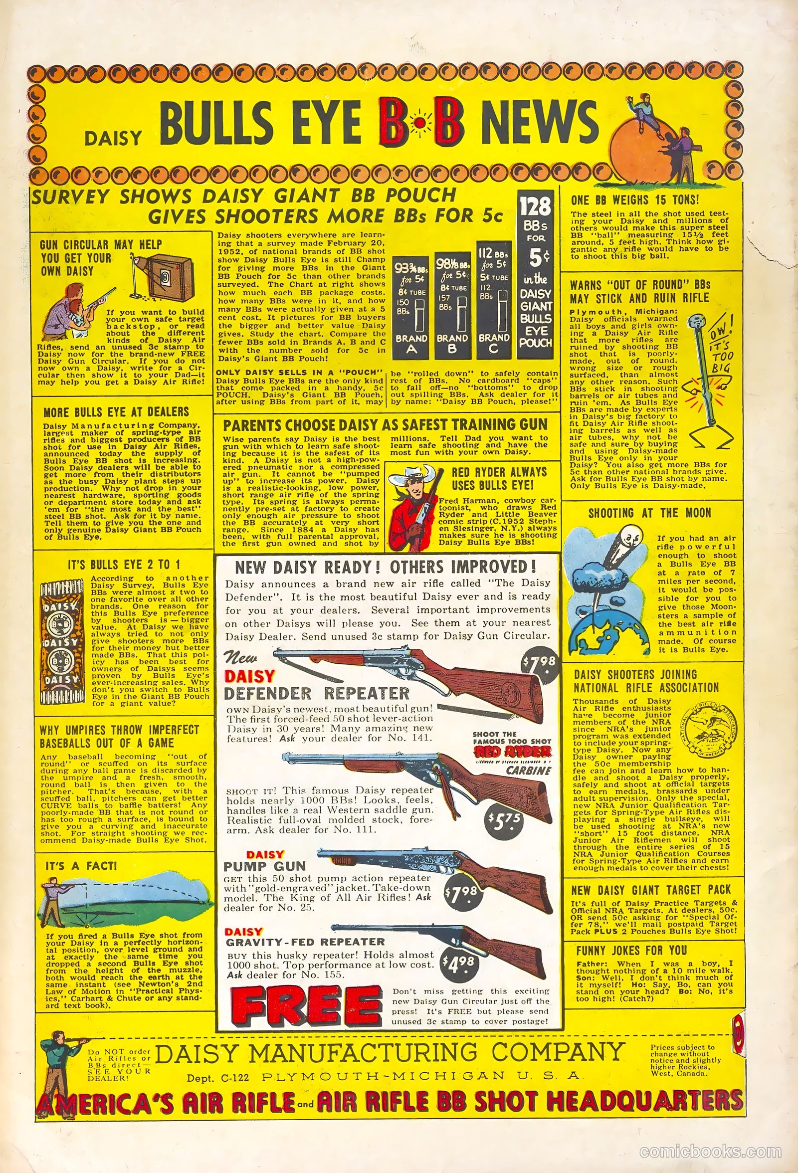 Monte Hale Western #76 (1952) — page 36 of 36