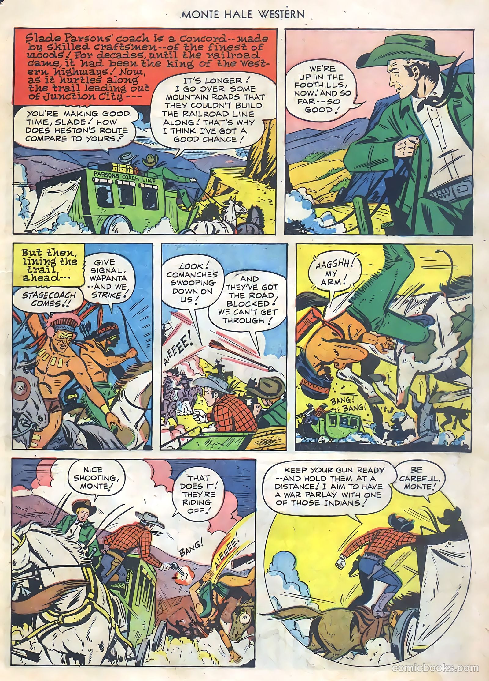 Monte Hale Western #77 (1952) — page 5 of 36