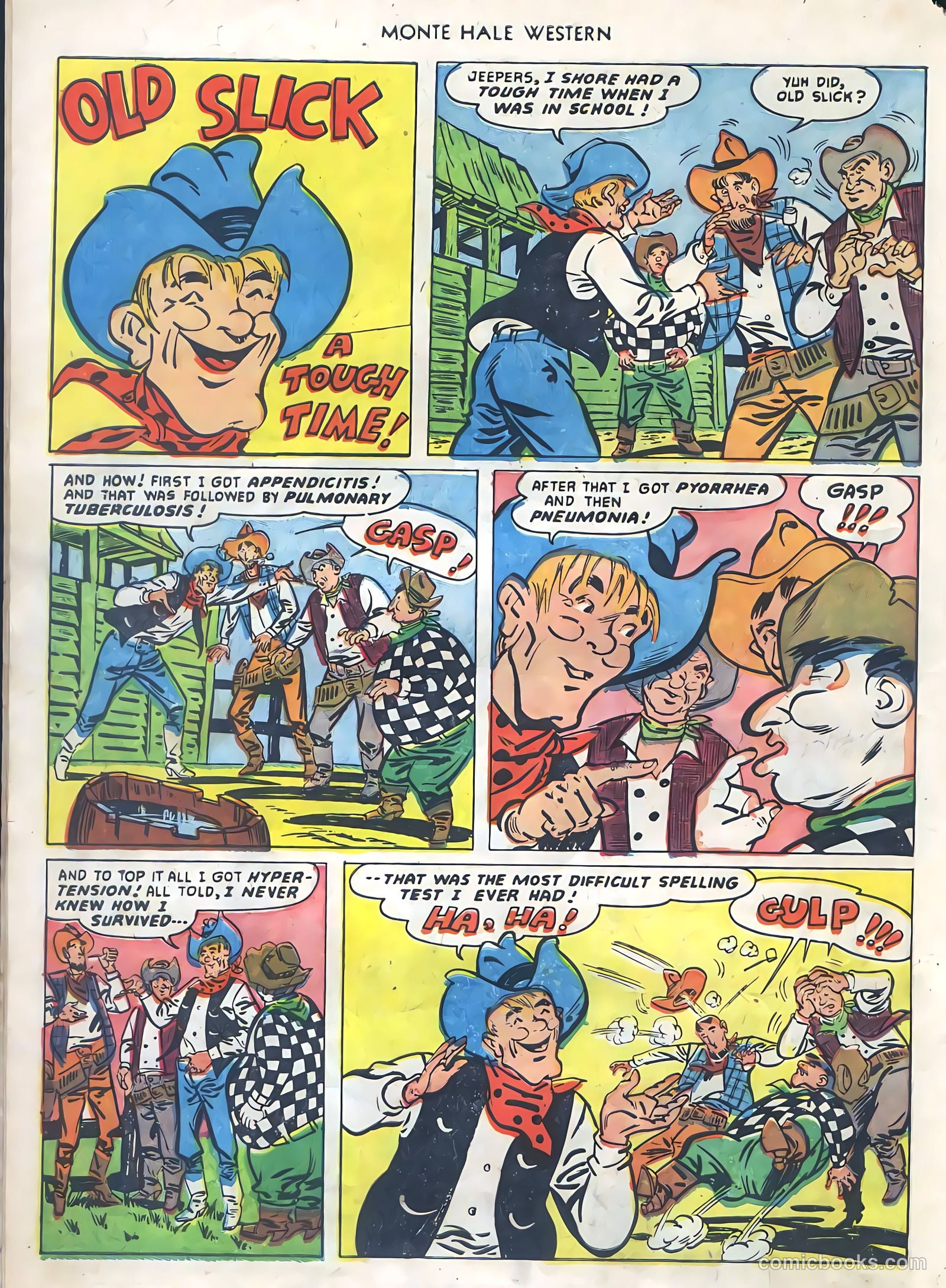 Monte Hale Western #77 (1952) — page 10 of 36