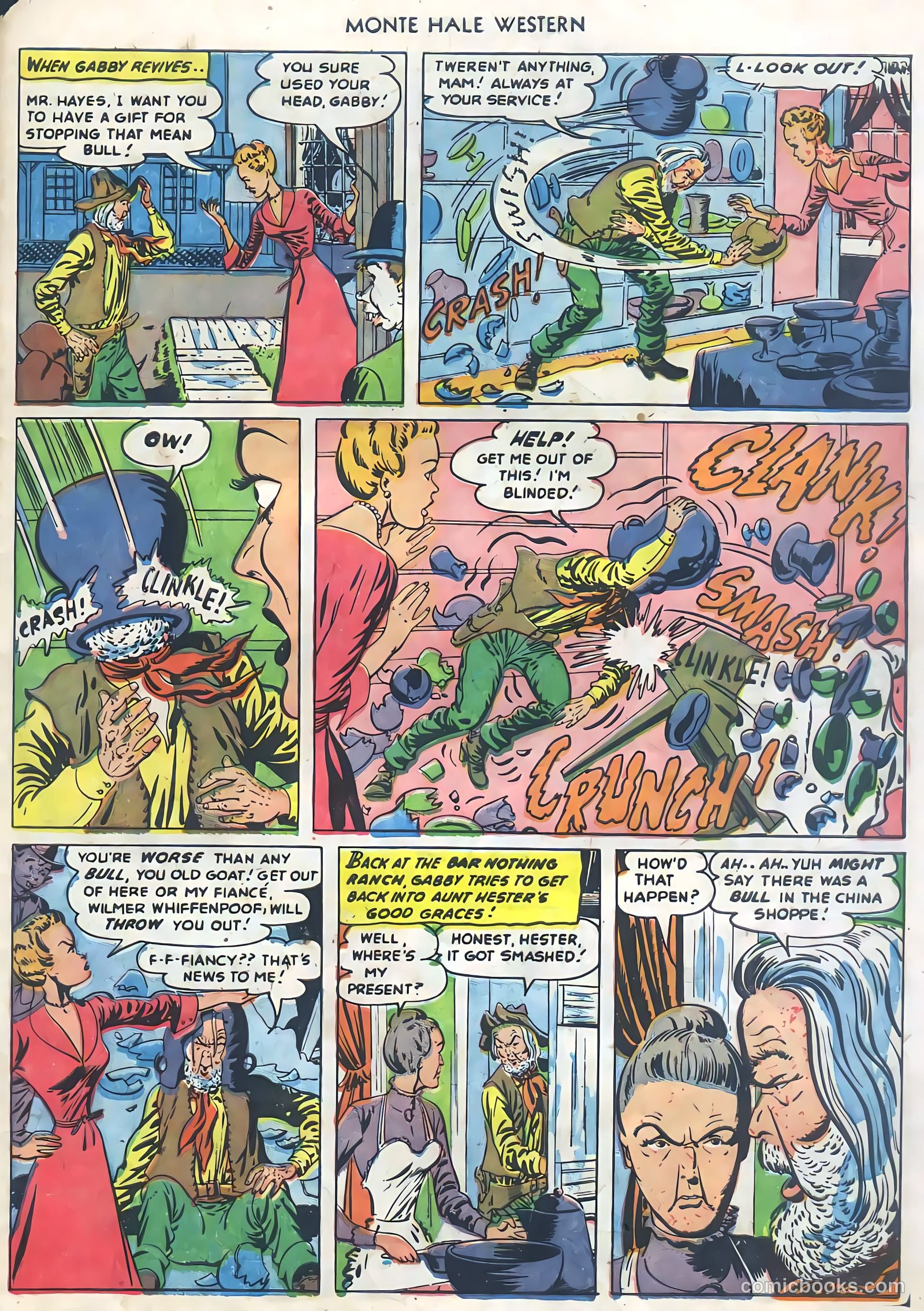 Monte Hale Western #77 (1952) — page 27 of 36