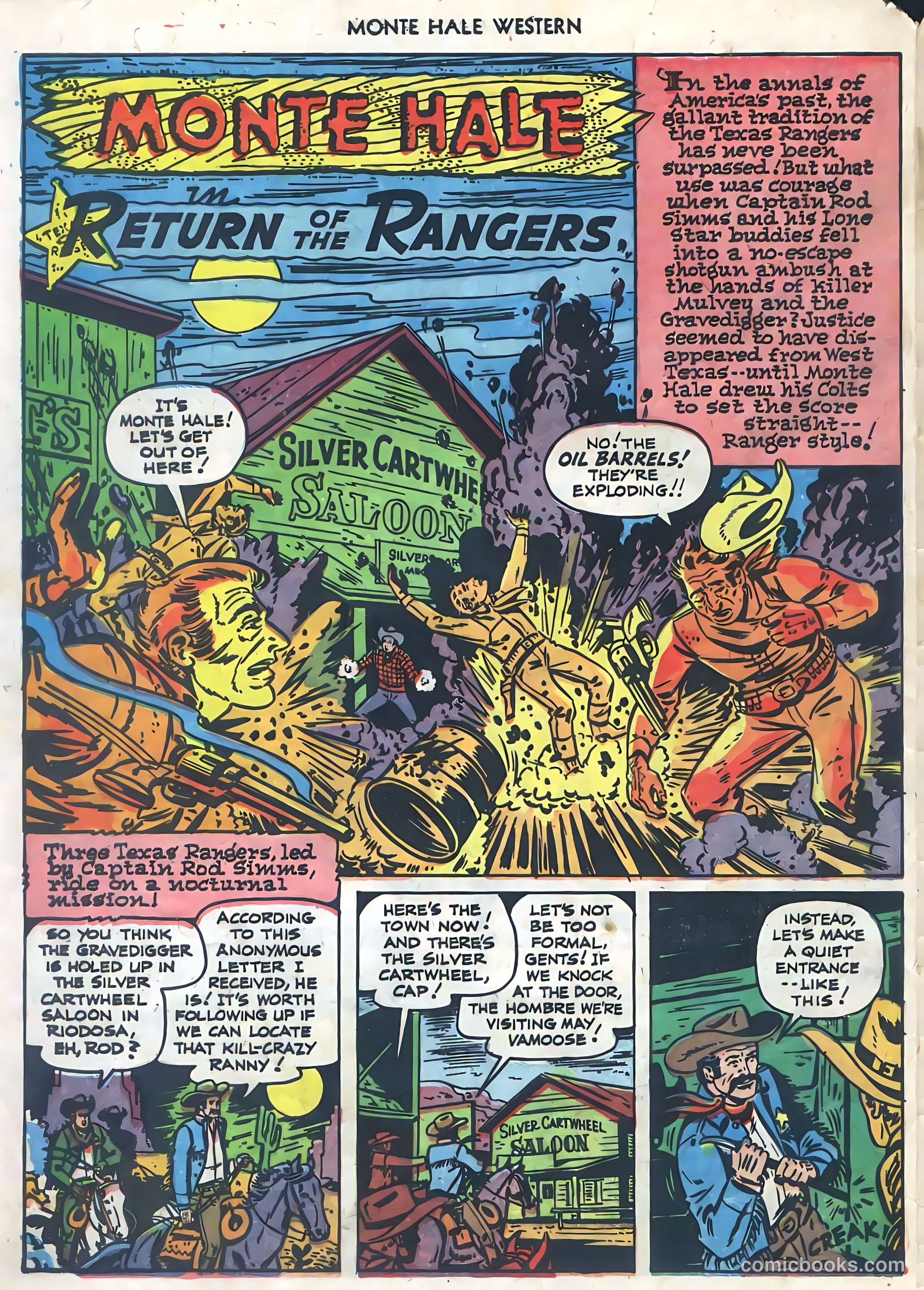Monte Hale Western #77 (1952) — page 28 of 36