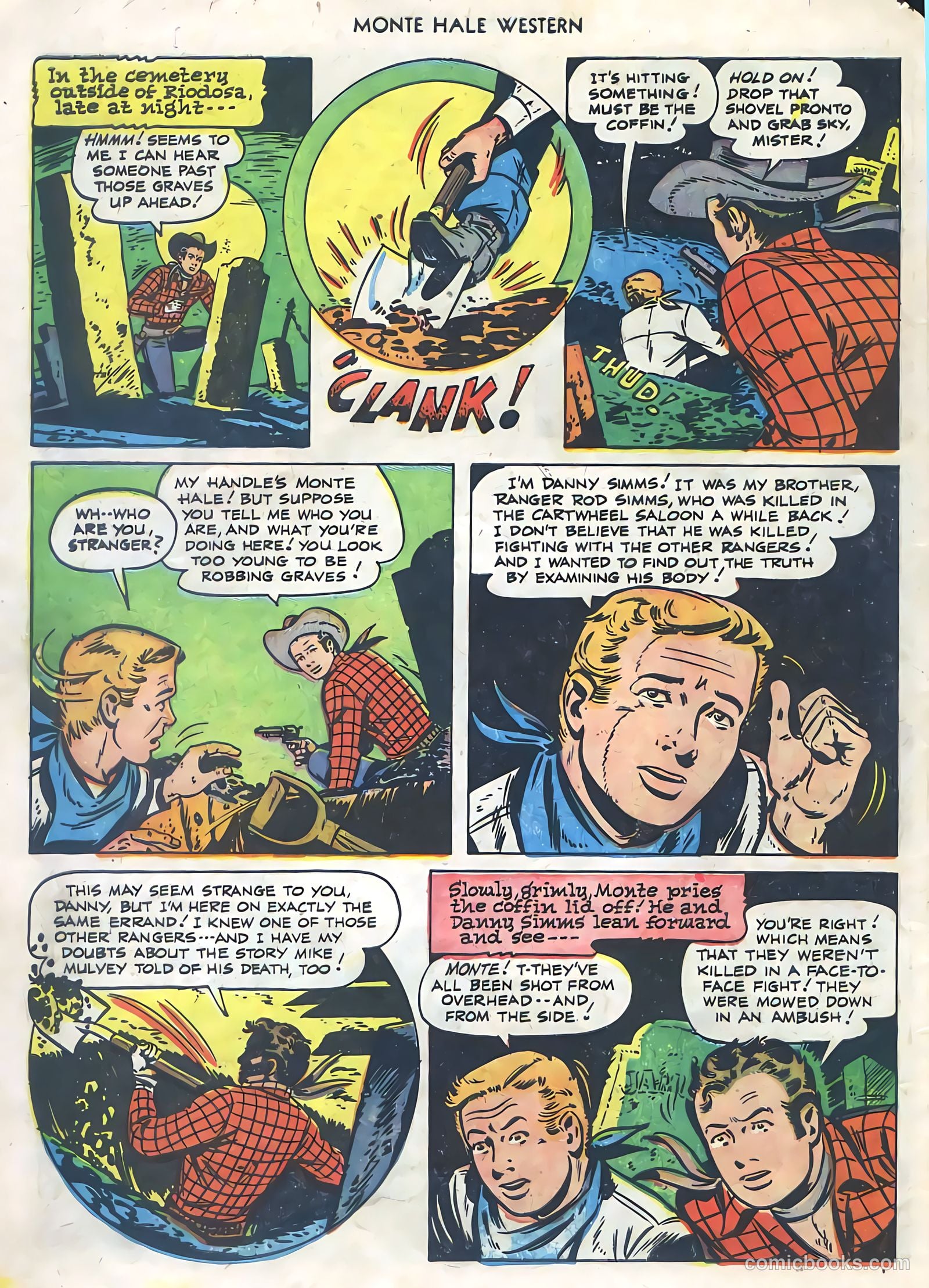 Monte Hale Western #77 (1952) — page 30 of 36