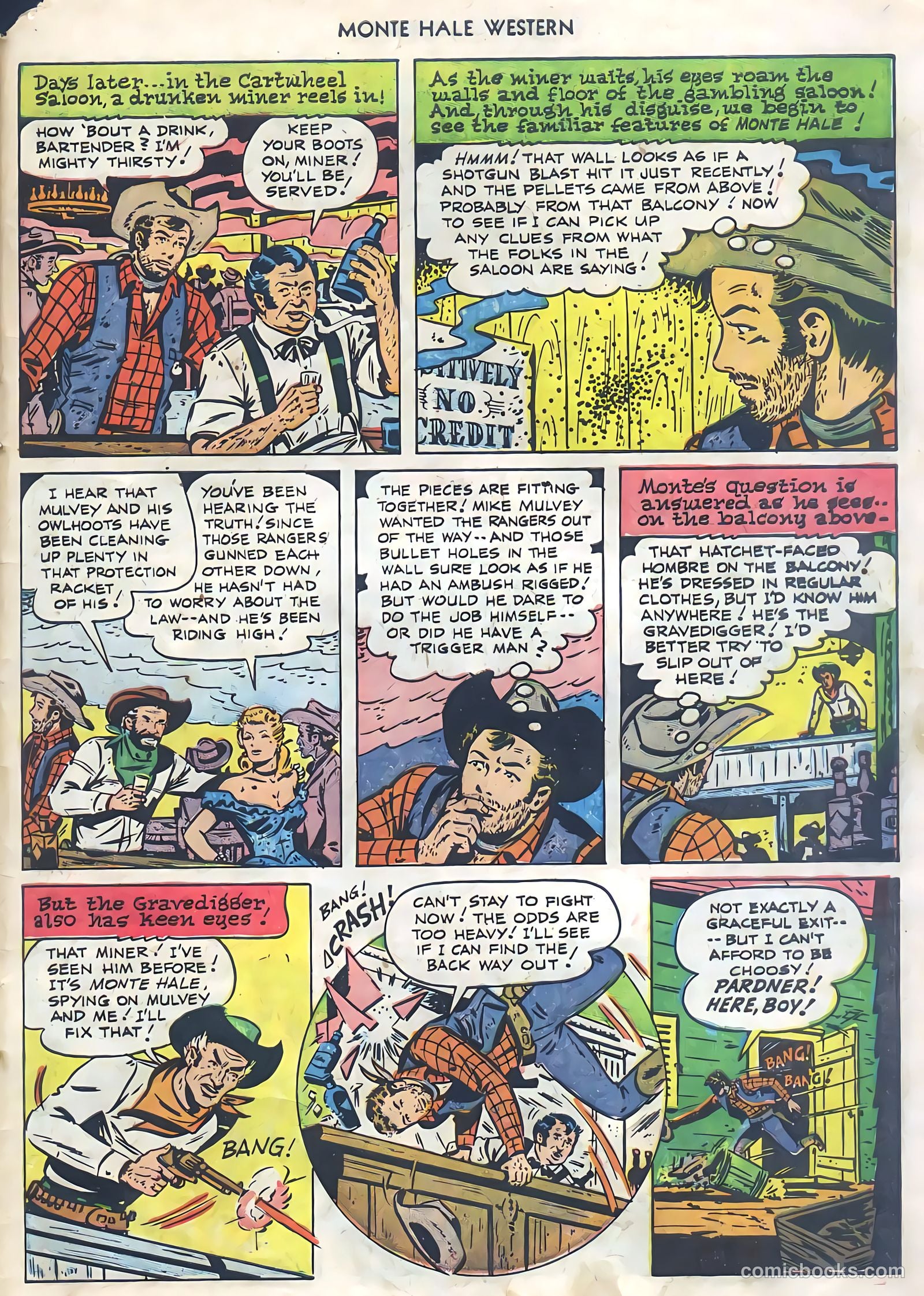 Monte Hale Western #77 (1952) — page 31 of 36