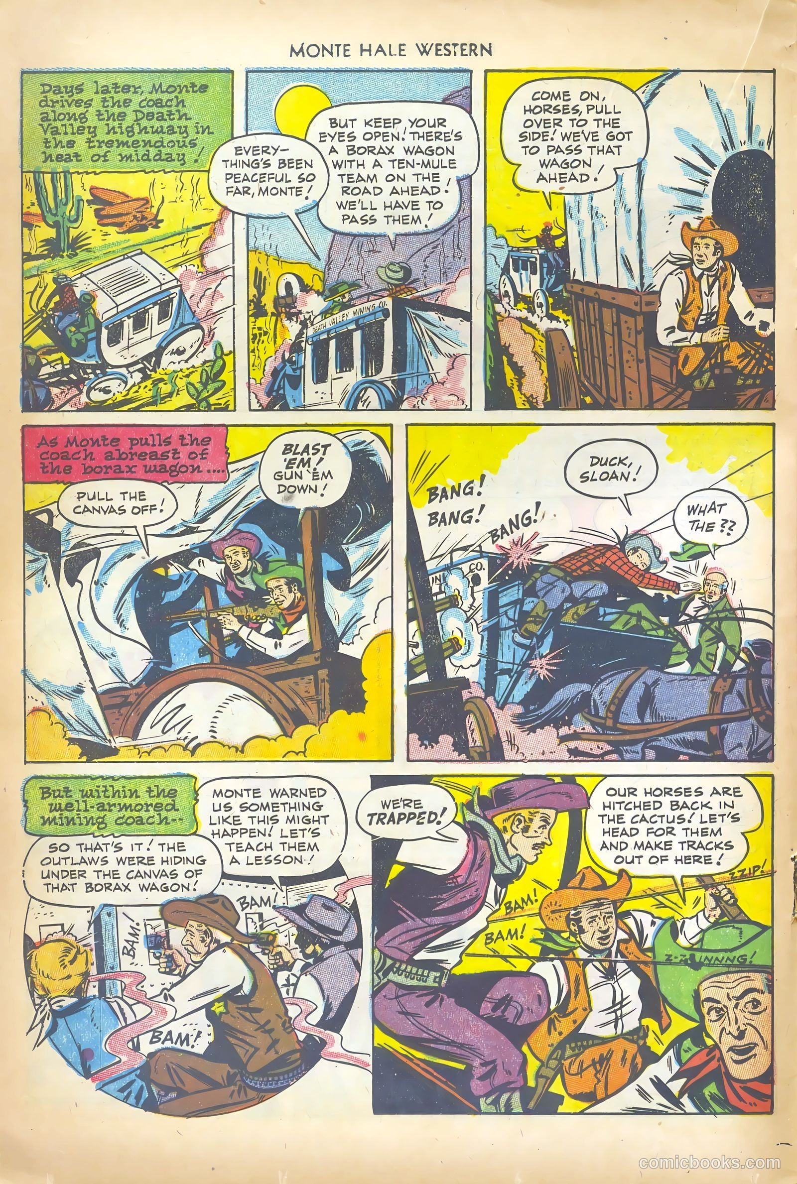 Monte Hale Western #78 (1952) — page 16 of 36