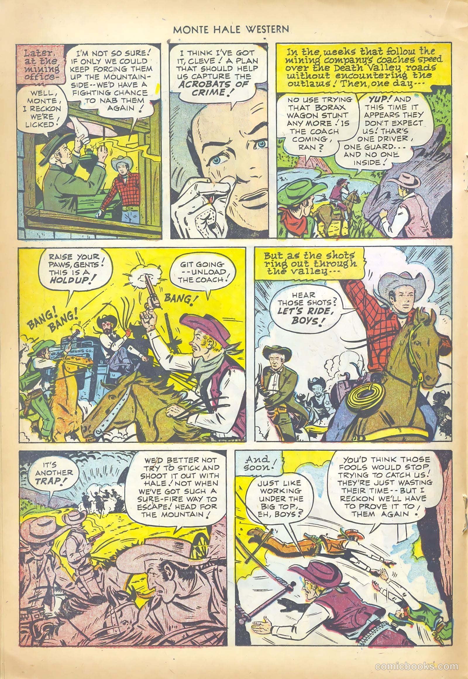 Monte Hale Western #78 (1952) — page 18 of 36