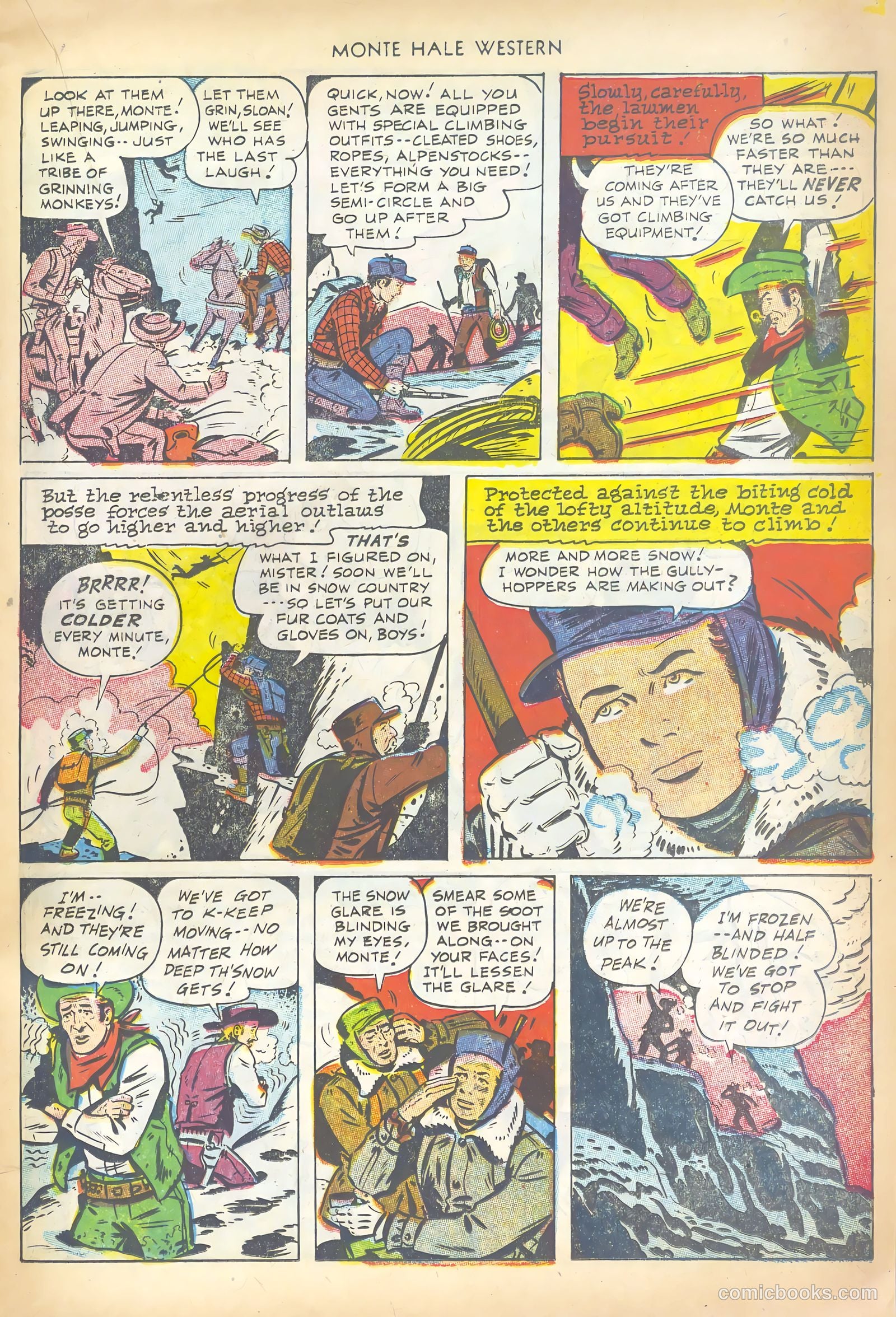 Monte Hale Western #78 (1952) — page 19 of 36