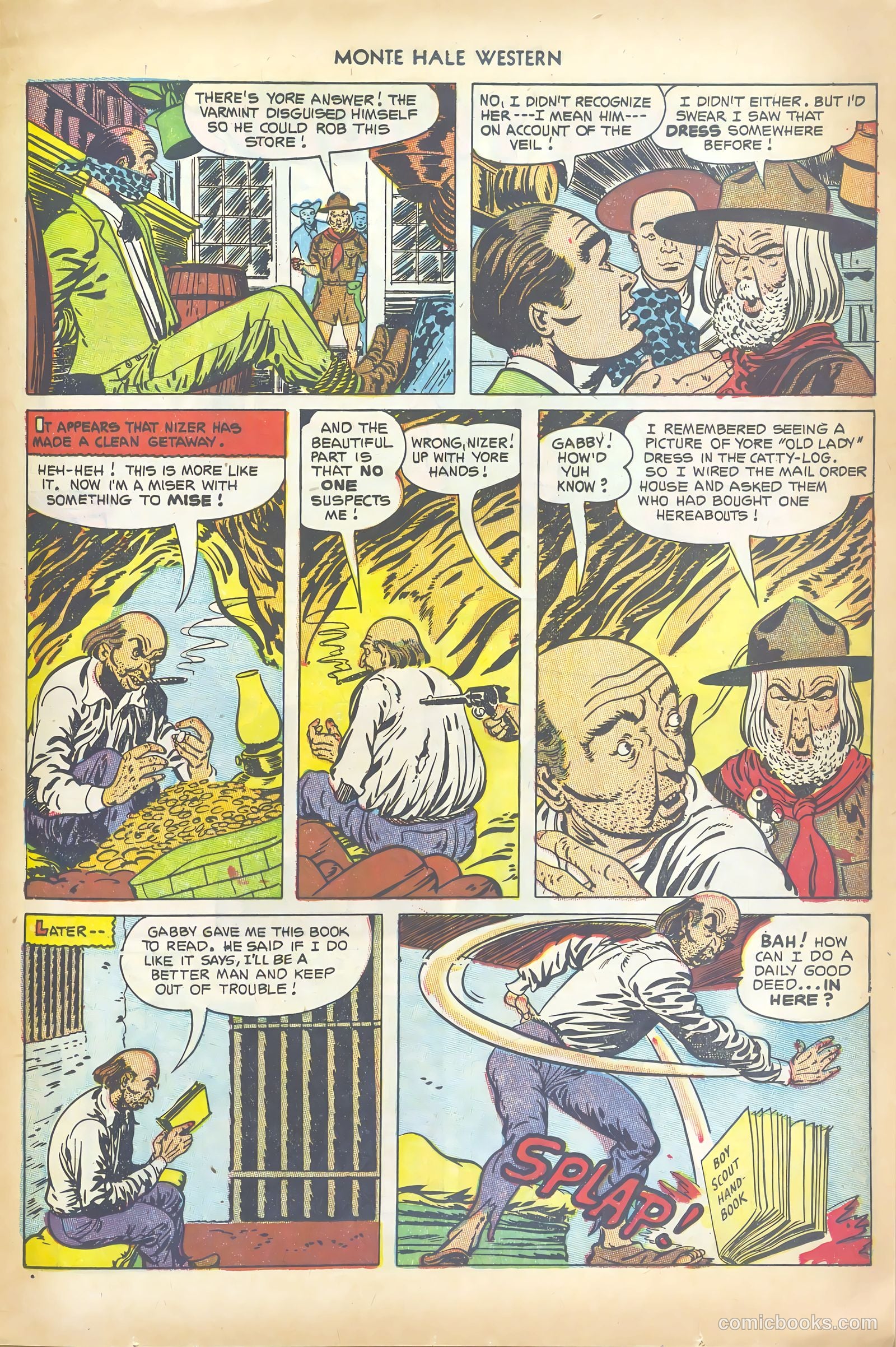 Monte Hale Western #78 (1952) — page 25 of 36