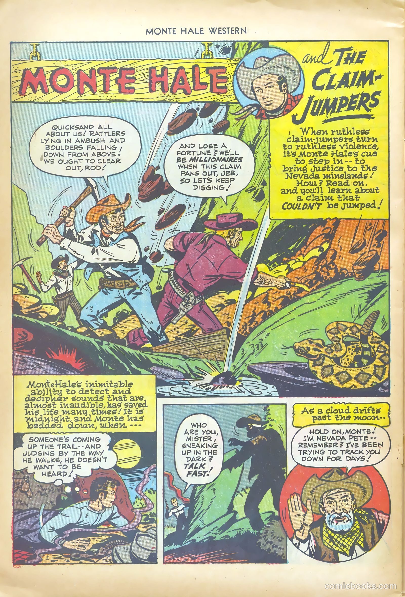 Monte Hale Western #78 (1952) — page 28 of 36